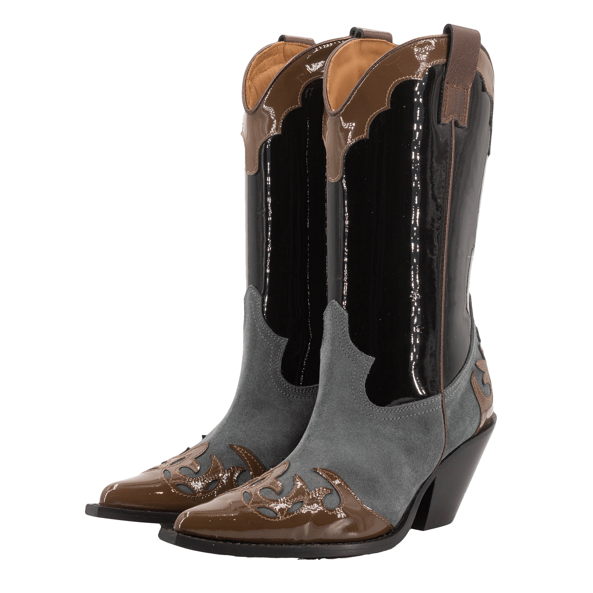 MULTICOLOURED BOOTS made by Toral