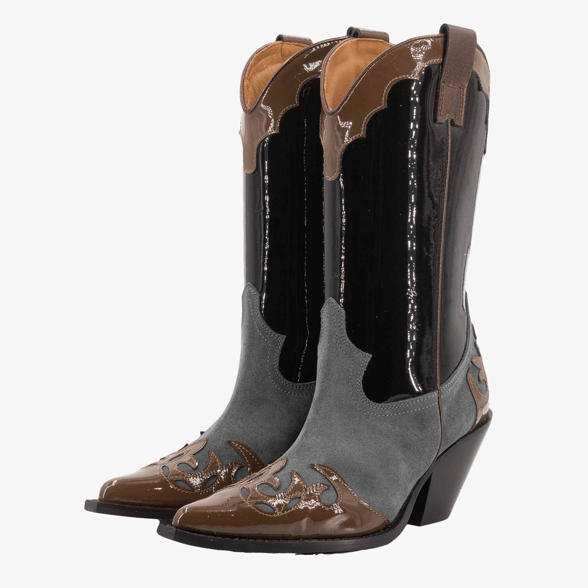 MULTICOLOURED BOOTS made by Toral