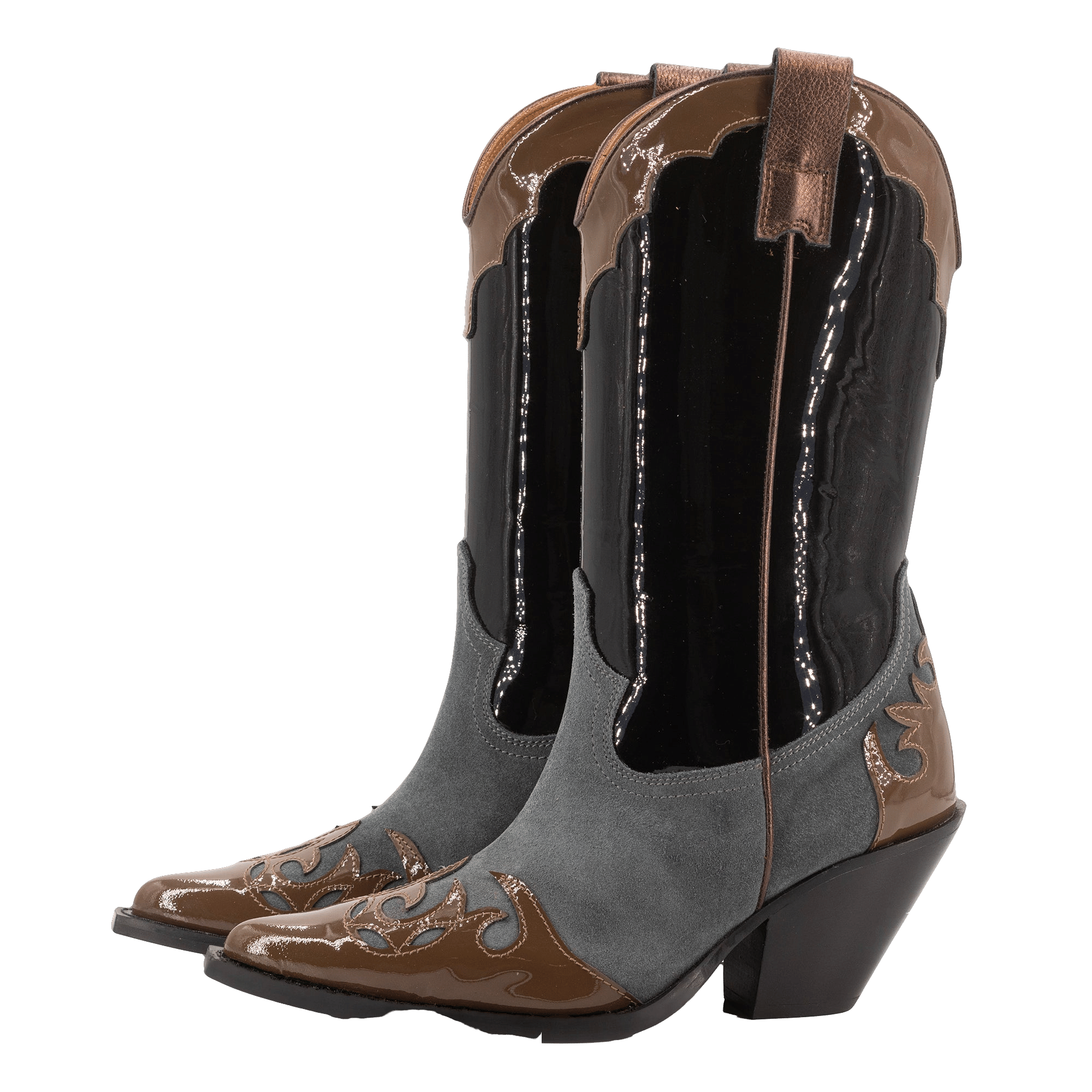 MULTICOLOURED BOOTS made by Toral