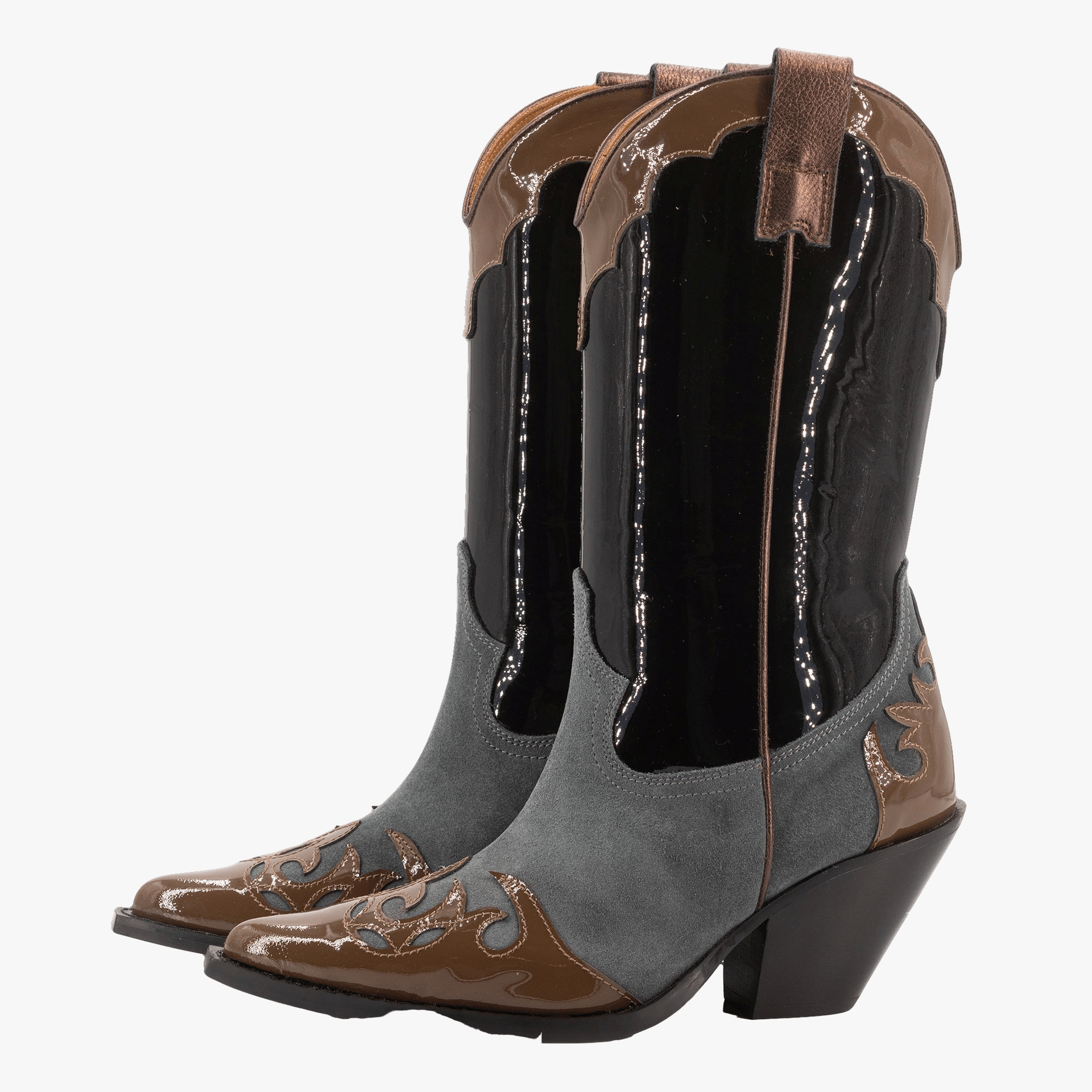 MULTICOLOURED BOOTS made by Toral