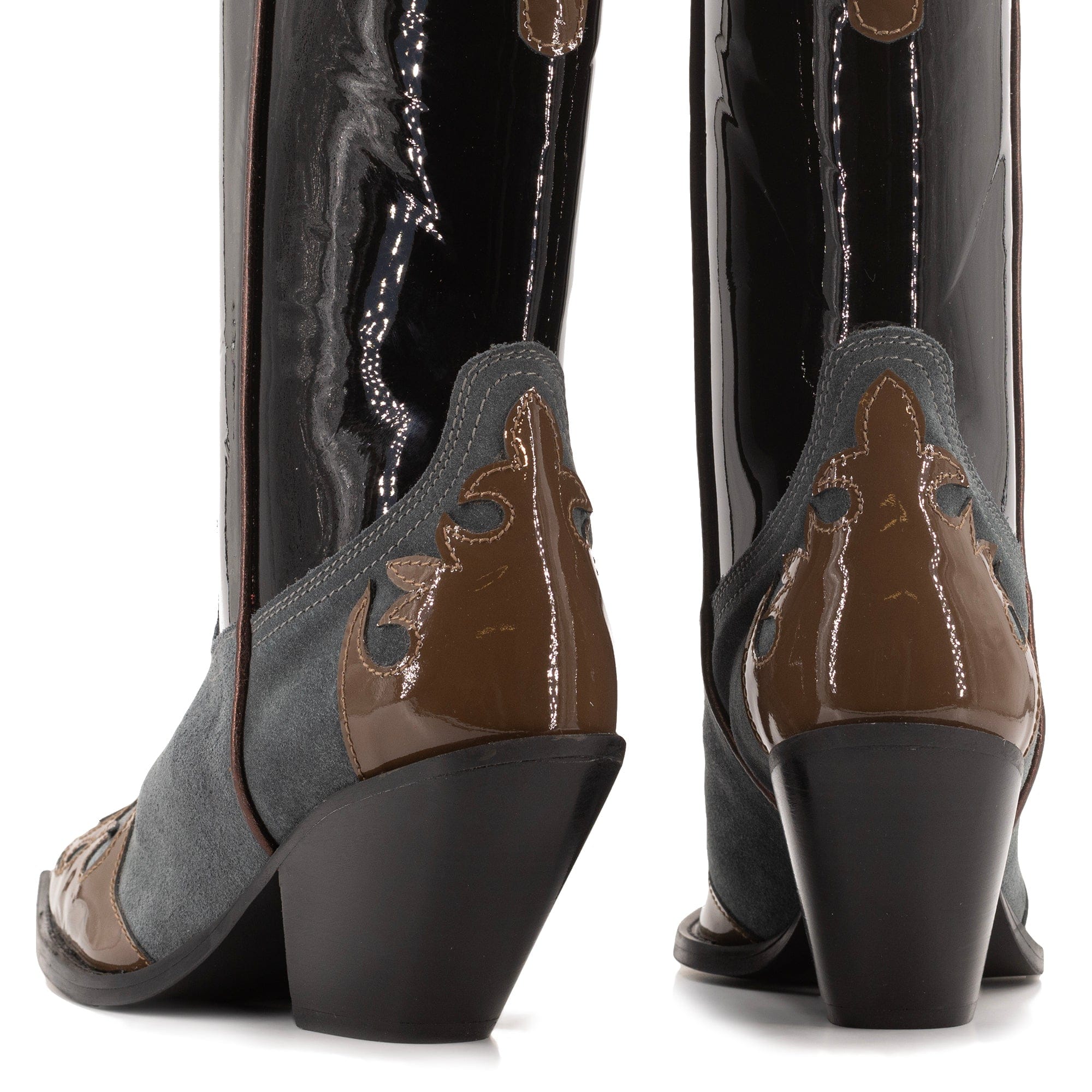 MULTICOLOURED BOOTS made by Toral