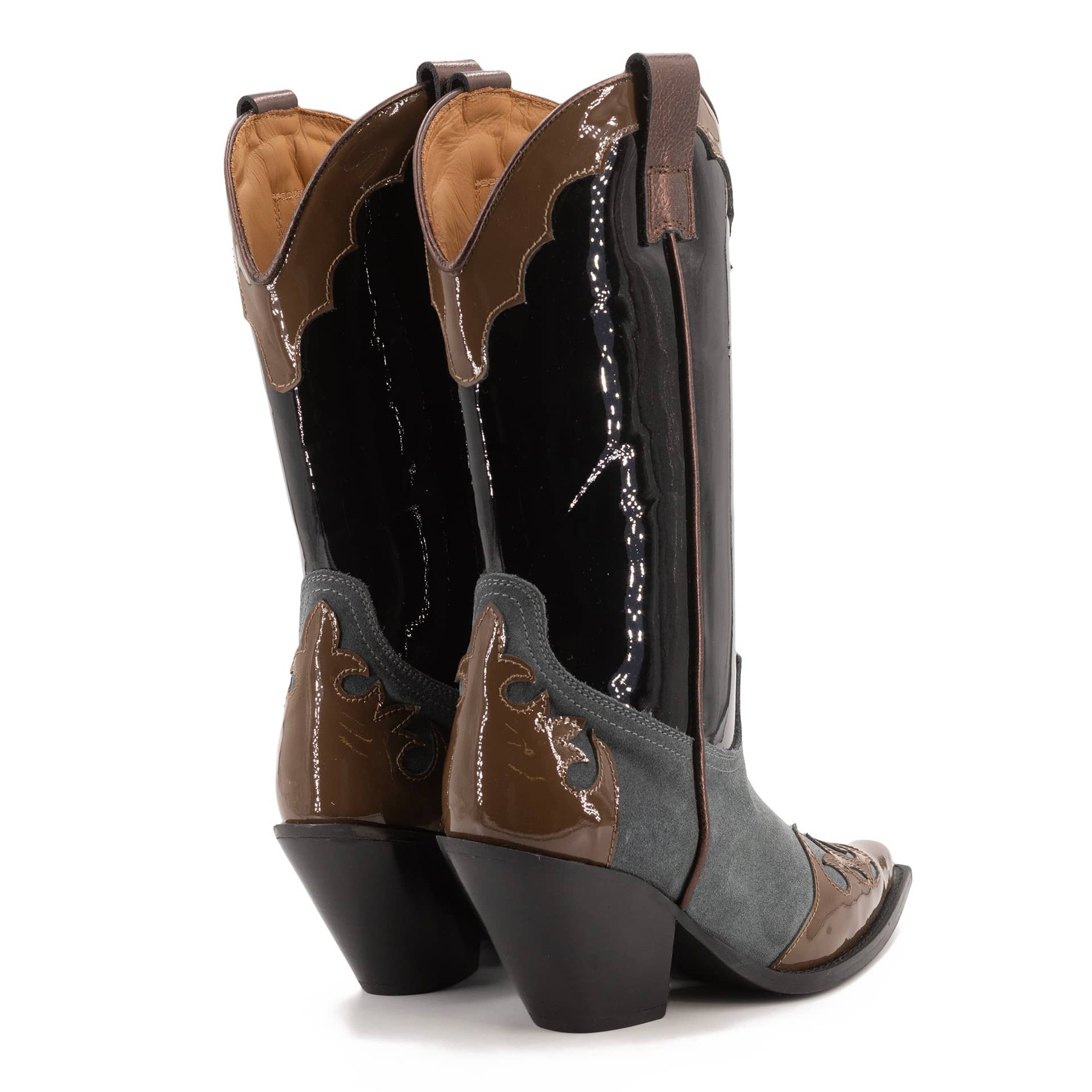 MULTICOLOURED BOOTS made by Toral