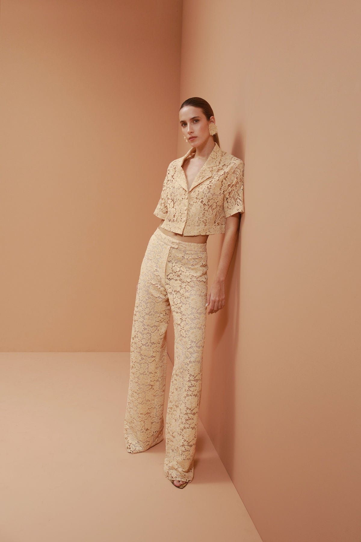 Valen Lace Pants made by Francesca Miranda