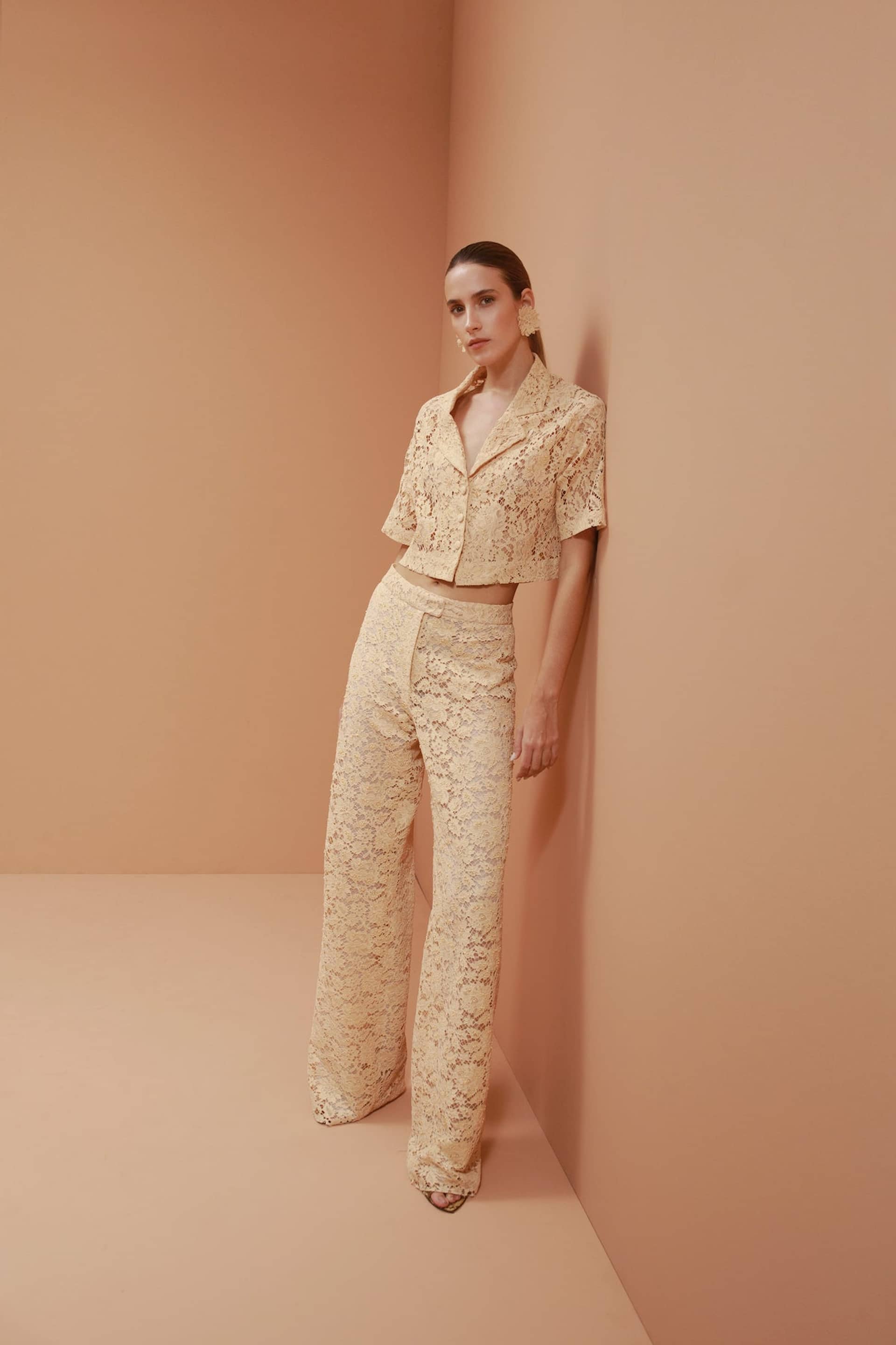 Valen Lace Pants made by Francesca Miranda