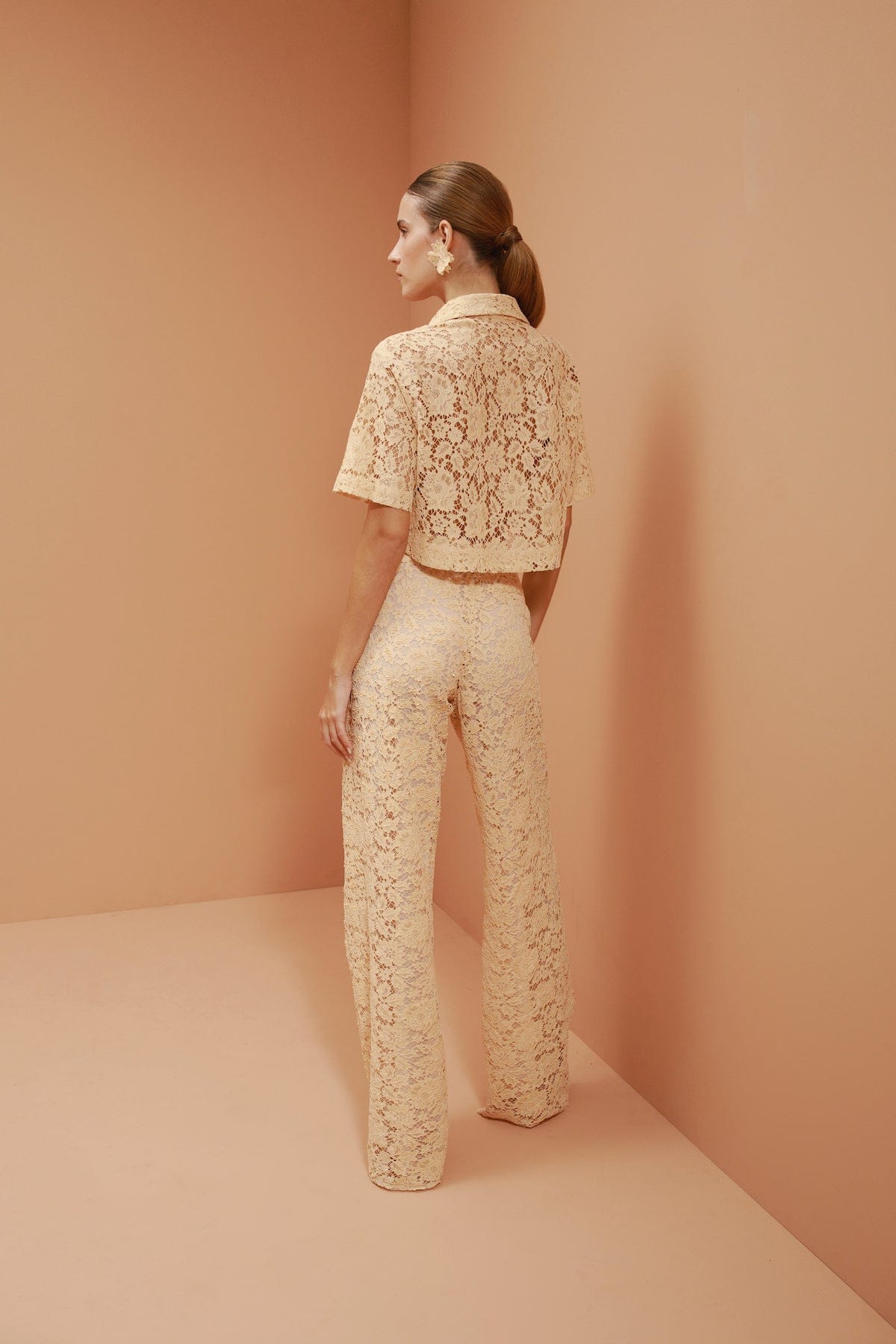 Valen Lace Pants made by Francesca Miranda