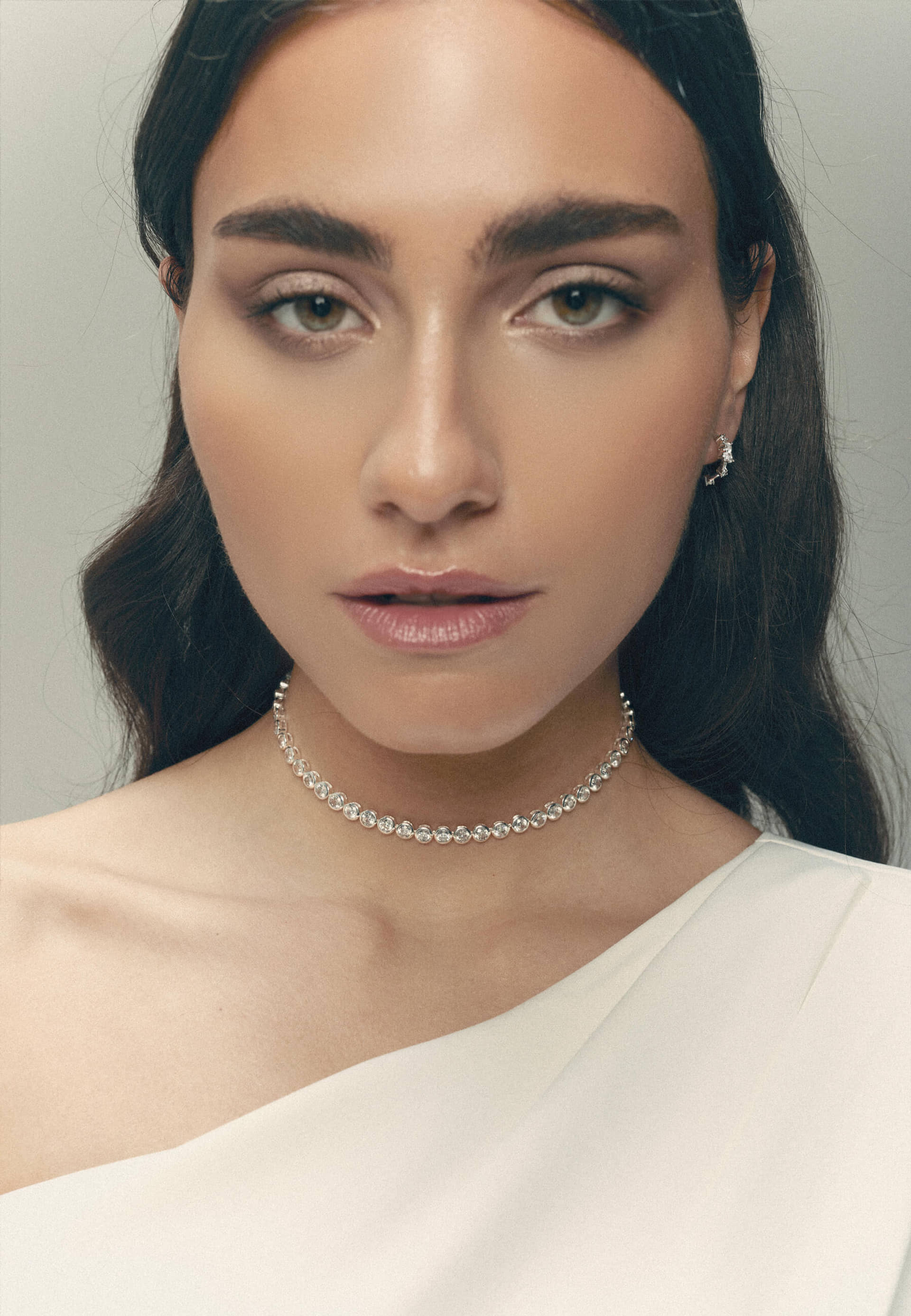 Collar Riviere Victoire Plata made by Lavani Jewels