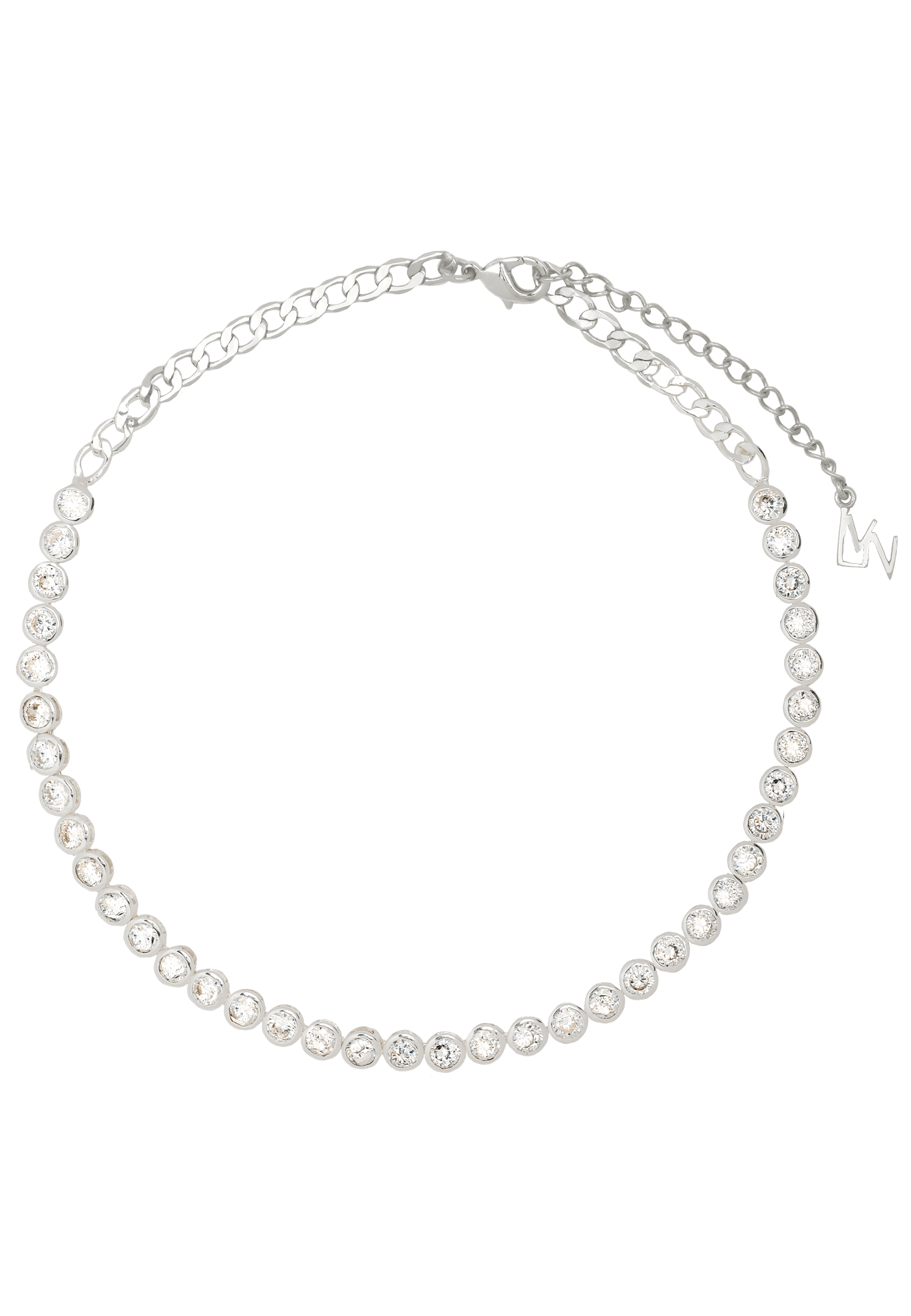 Collar Riviere Victoire Plata made by Lavani Jewels