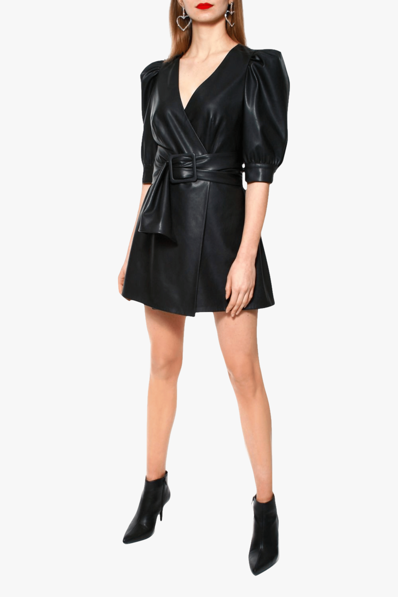 Dress Andrea Cynical Black in Black made by HALEWSKI