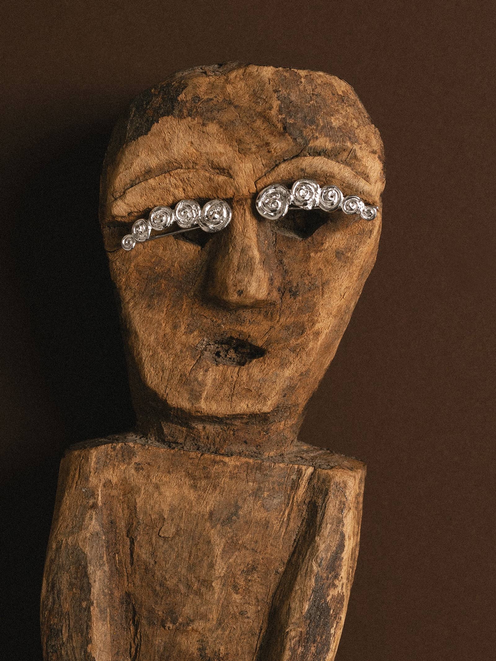 Origin Ear Climber Silver made by Eva Remenyi