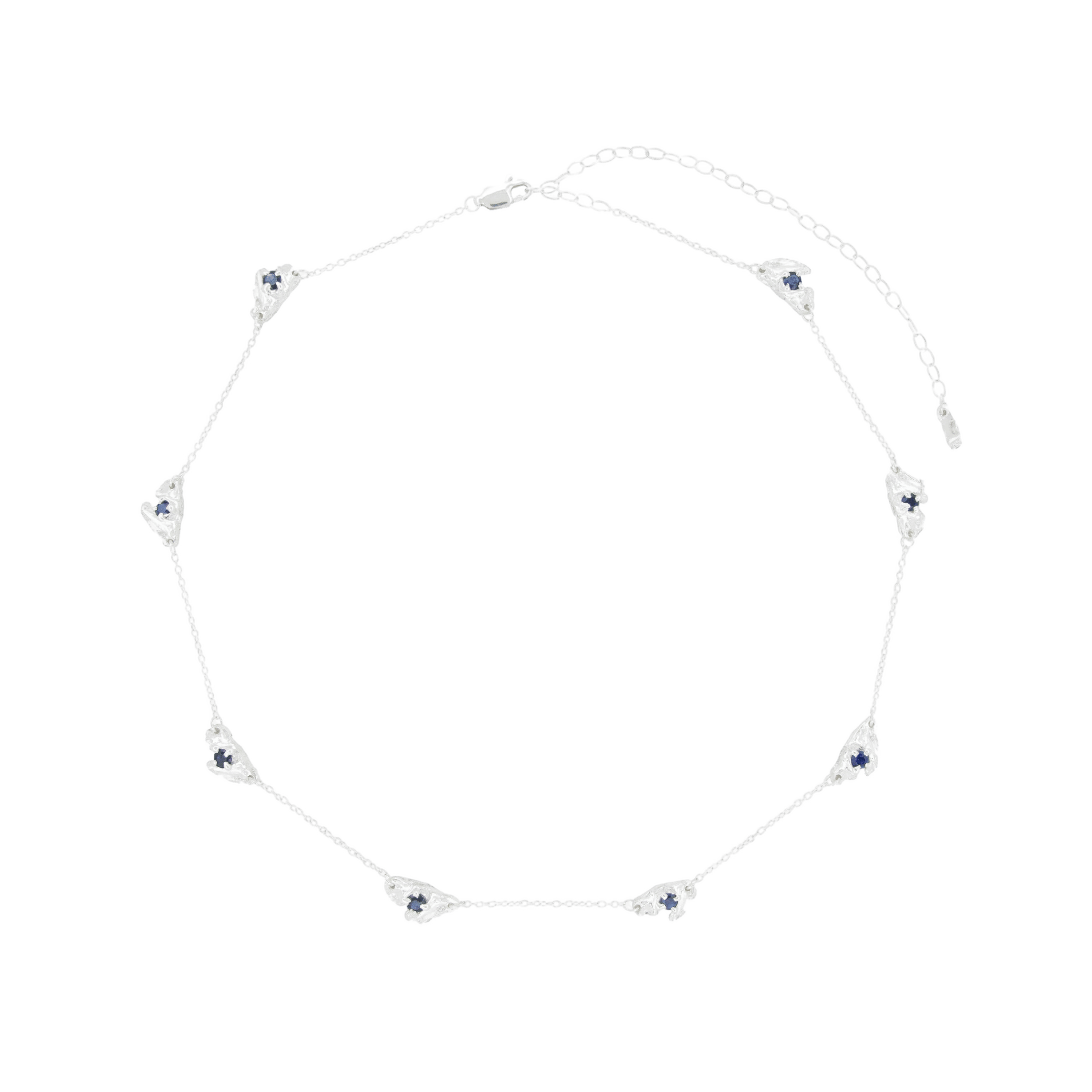 Ziyo Sapphire Argenti Necklace made by Loveness Lee