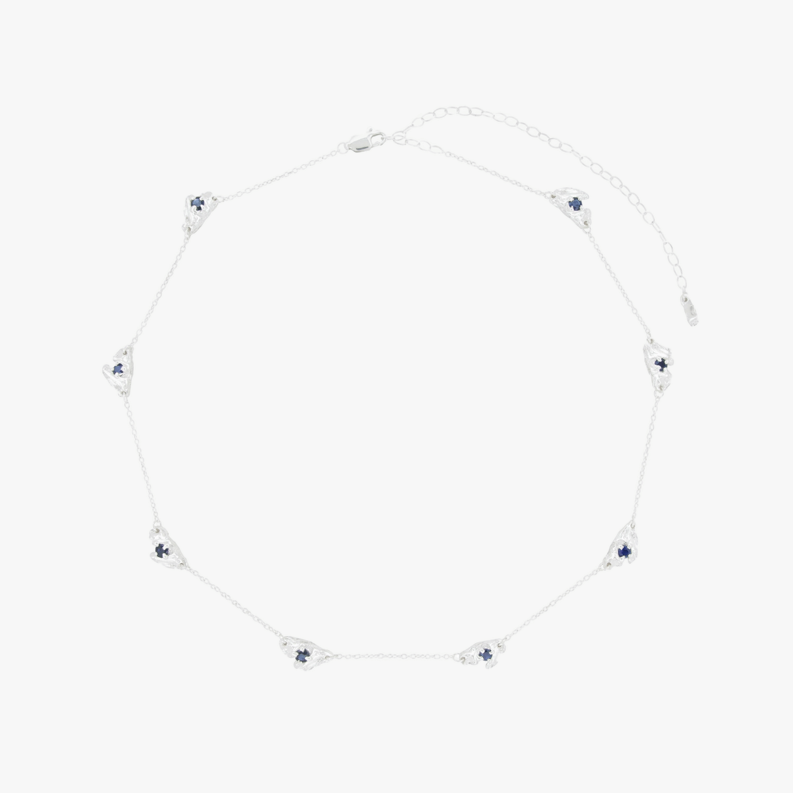 Ziyo Sapphire Argenti Necklace made by Loveness Lee