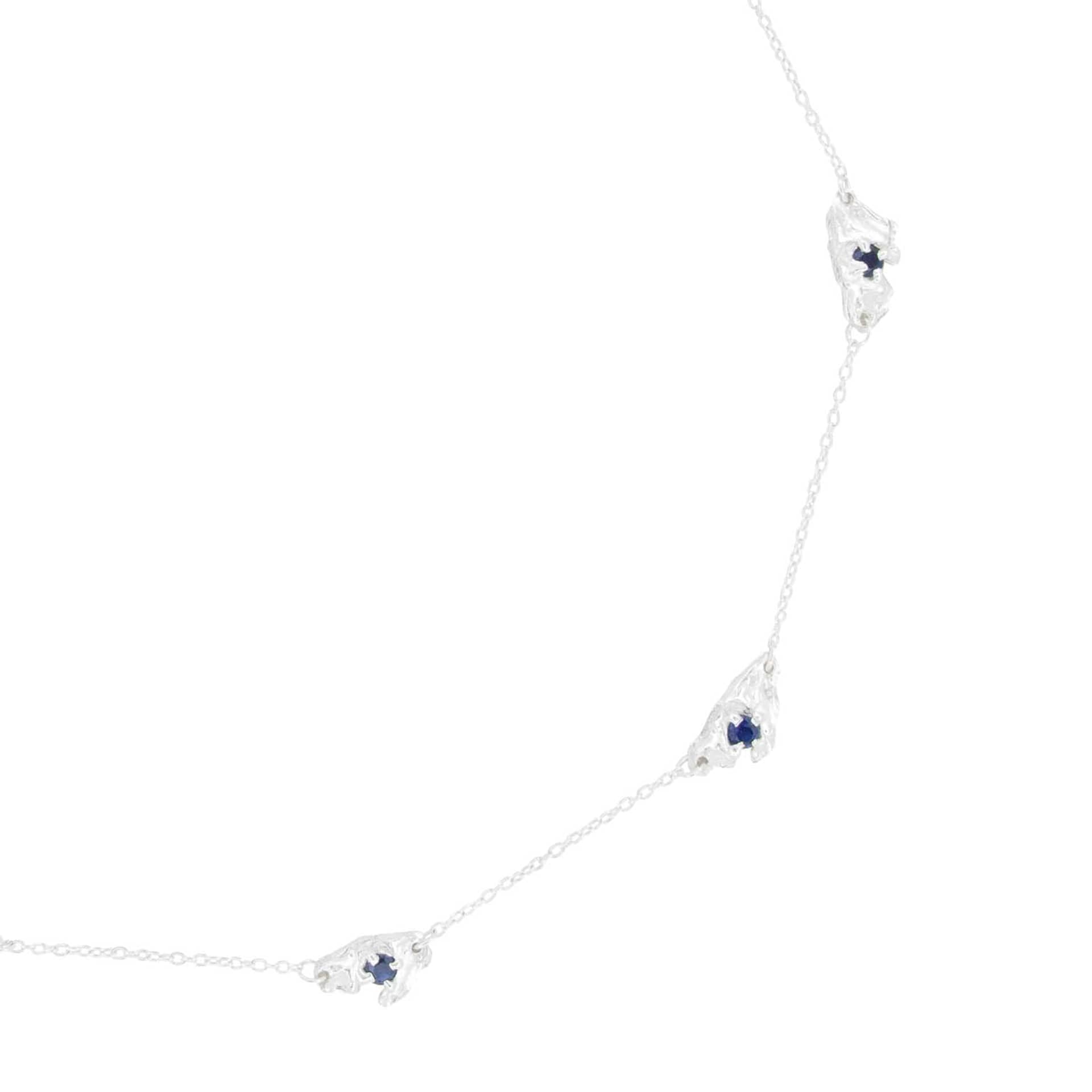 Ziyo Sapphire Argenti Necklace made by Loveness Lee