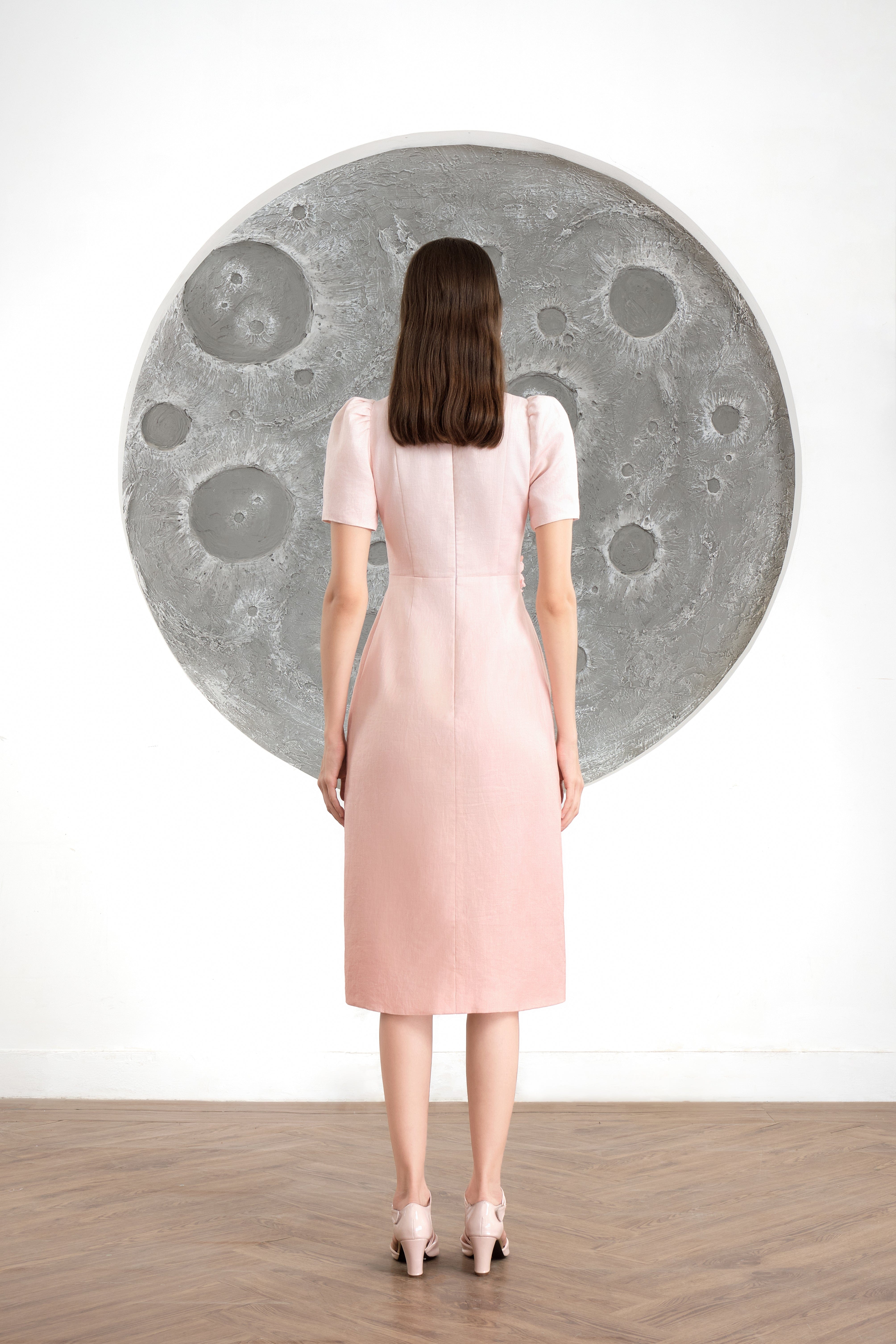 Divine Midi Dress made by JUSTIN TONG