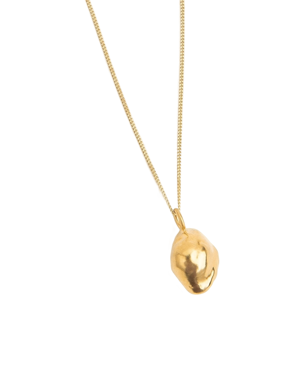 PEROLA NECKLACE GOLD made by Carolina De Barros