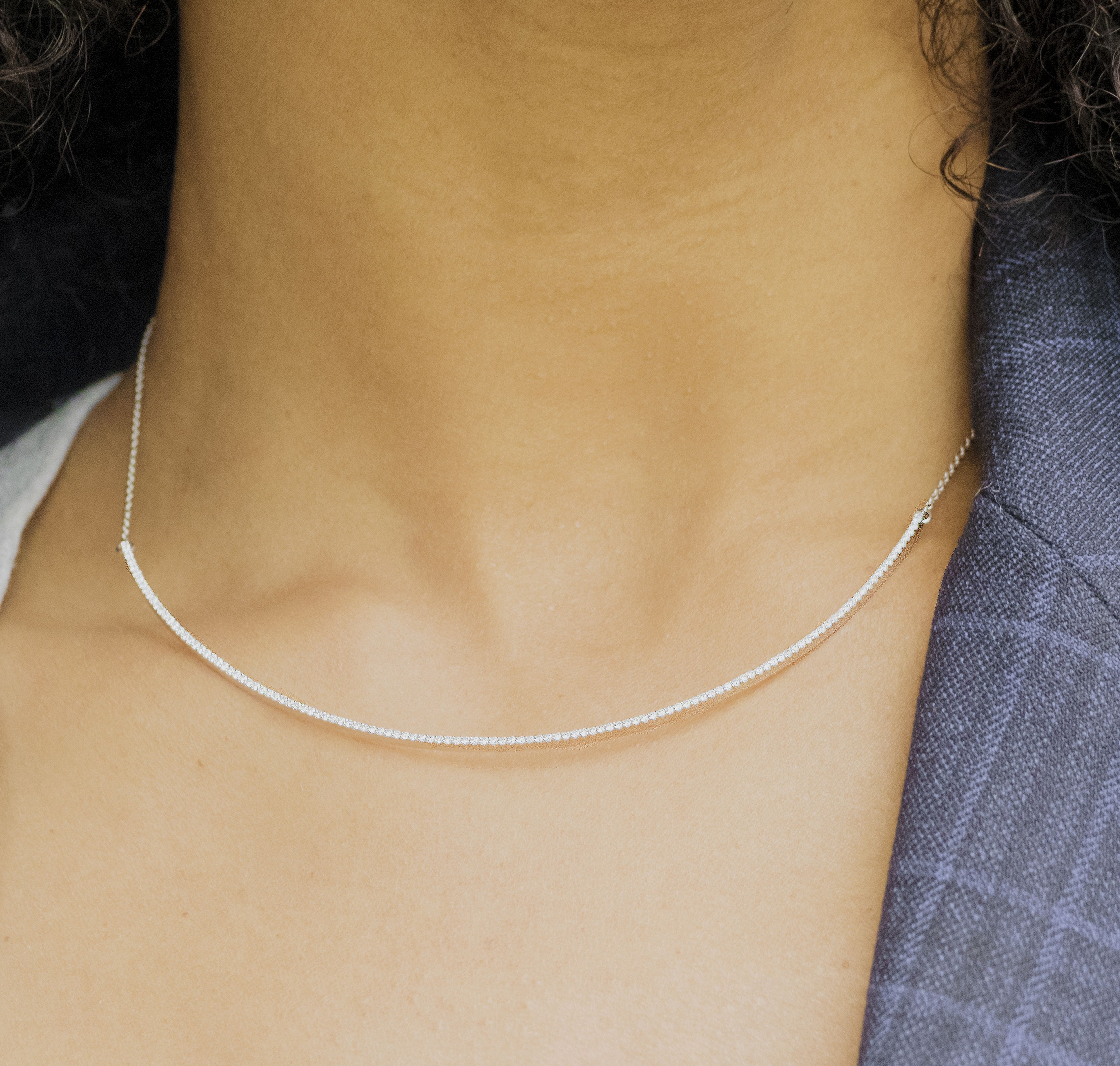 COLLAR SHEWEL CURVE made by Gold & Roses