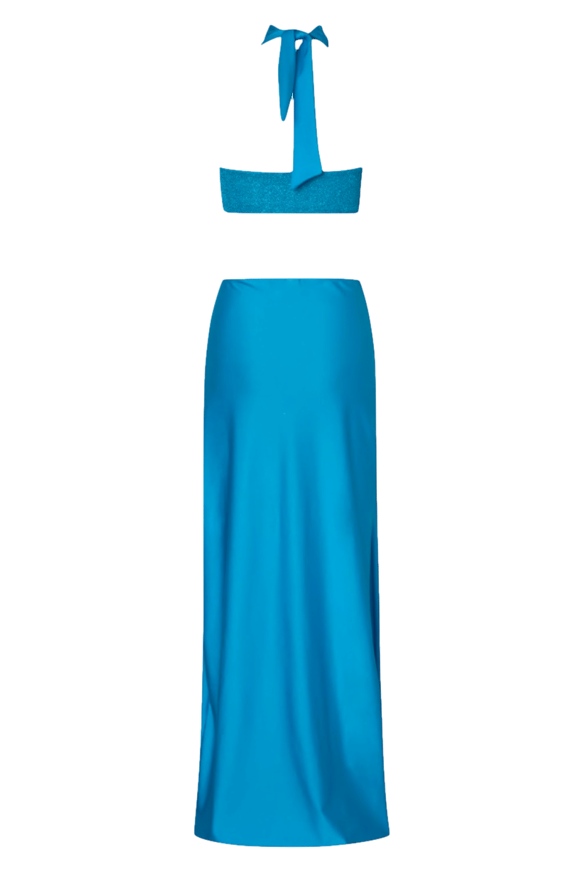 Aluna Dress in Blue made by BAOBAB