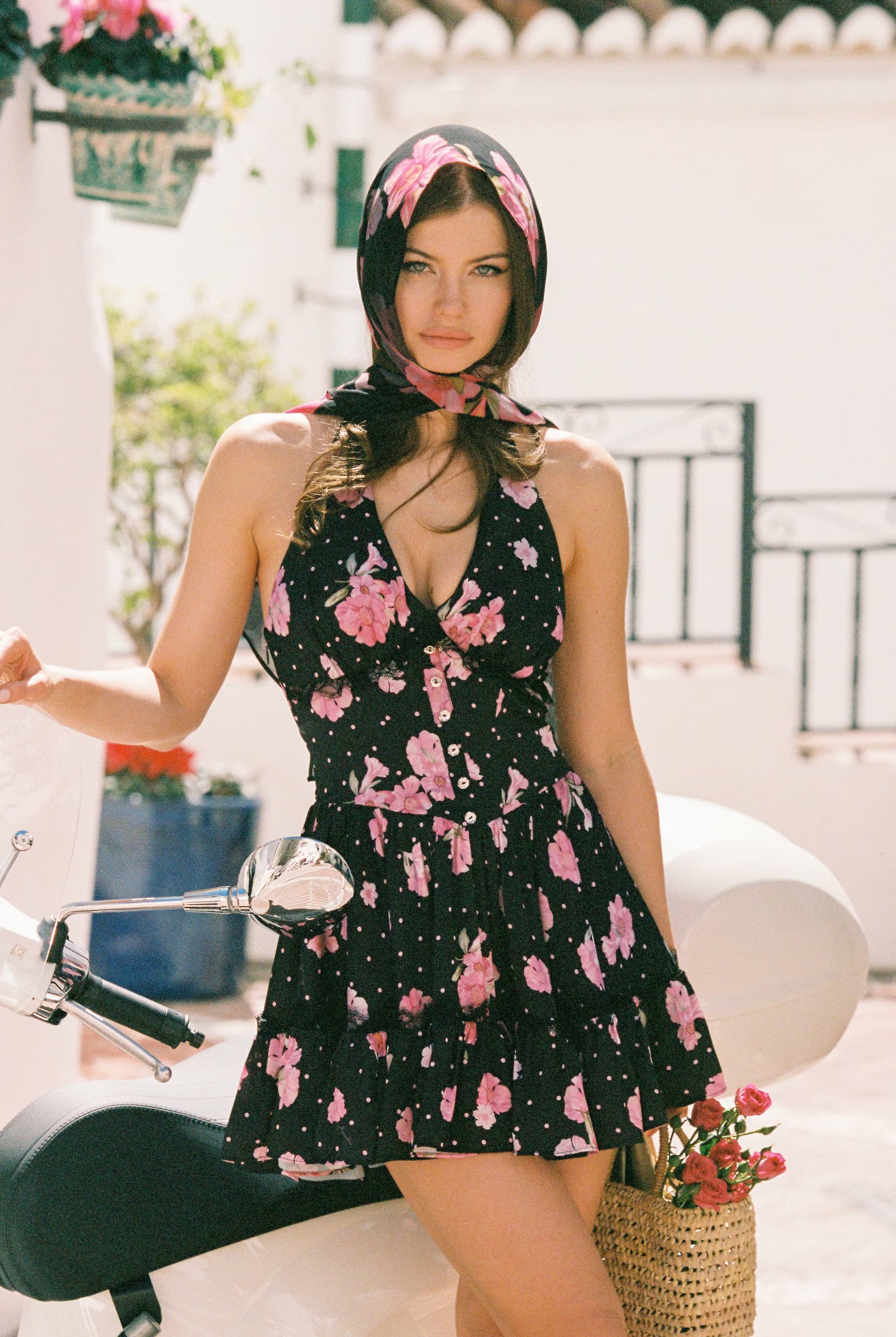 Rosaline Dress (Black) made by Nana Jacqueline