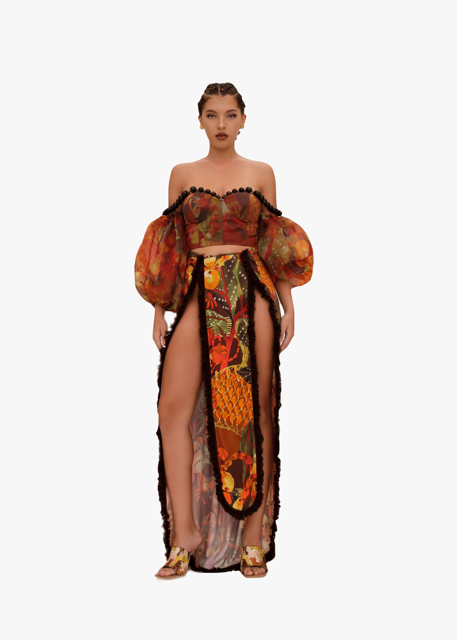 OMMA SARONG SKIRT made by Andrea Iyamah