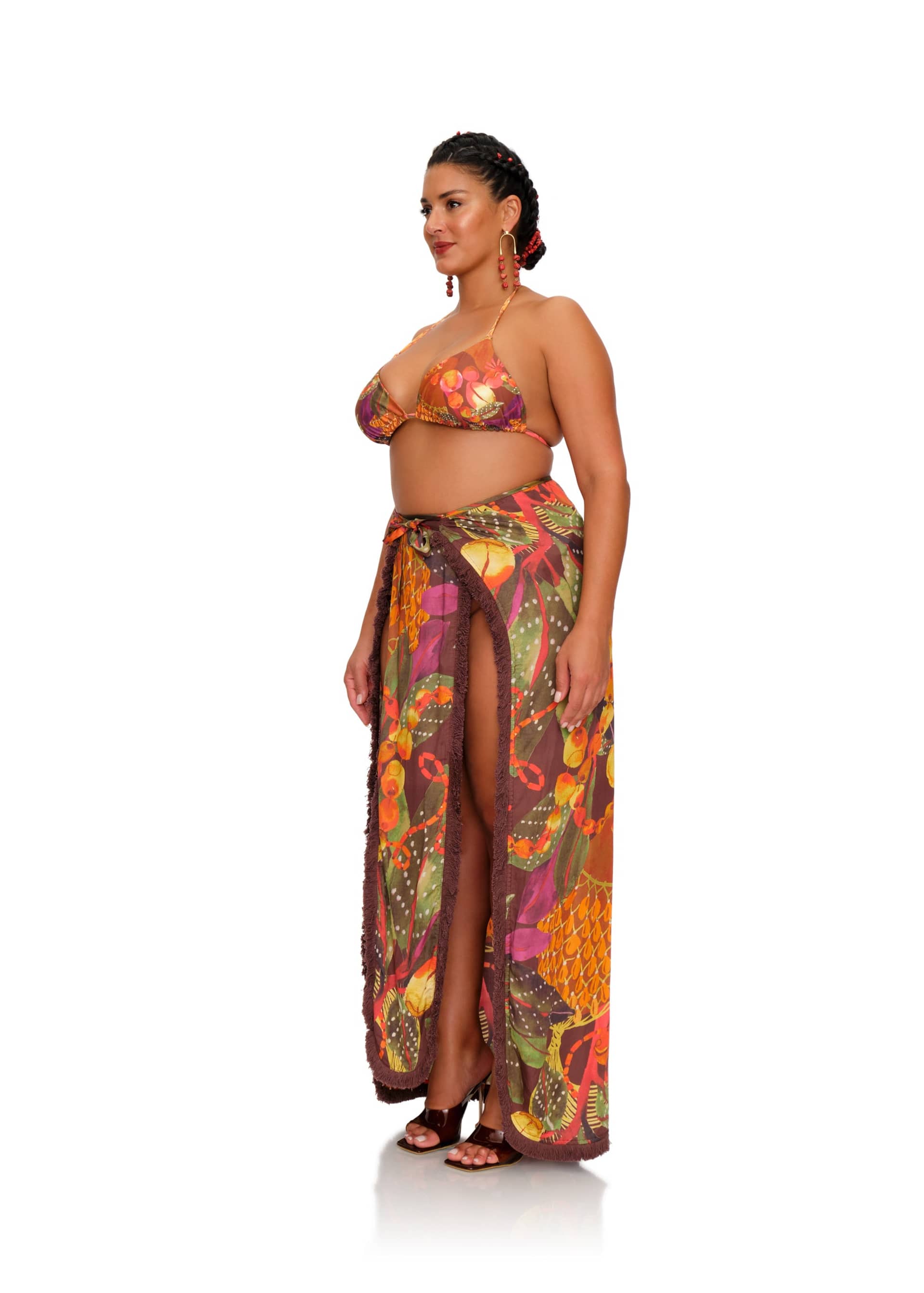 OMMA SARONG SKIRT made by Andrea Iyamah
