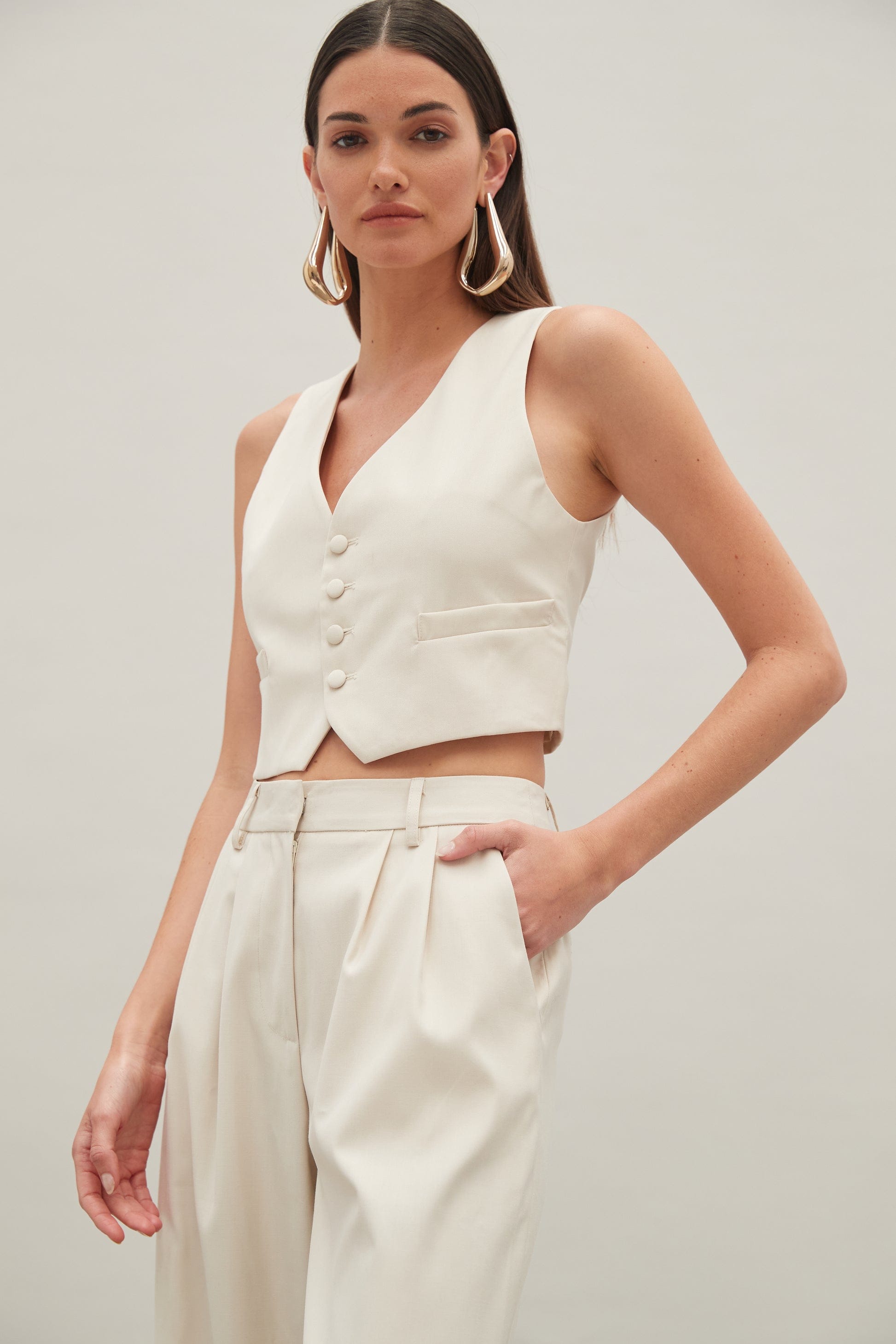 Lytton Vest made by Atoir