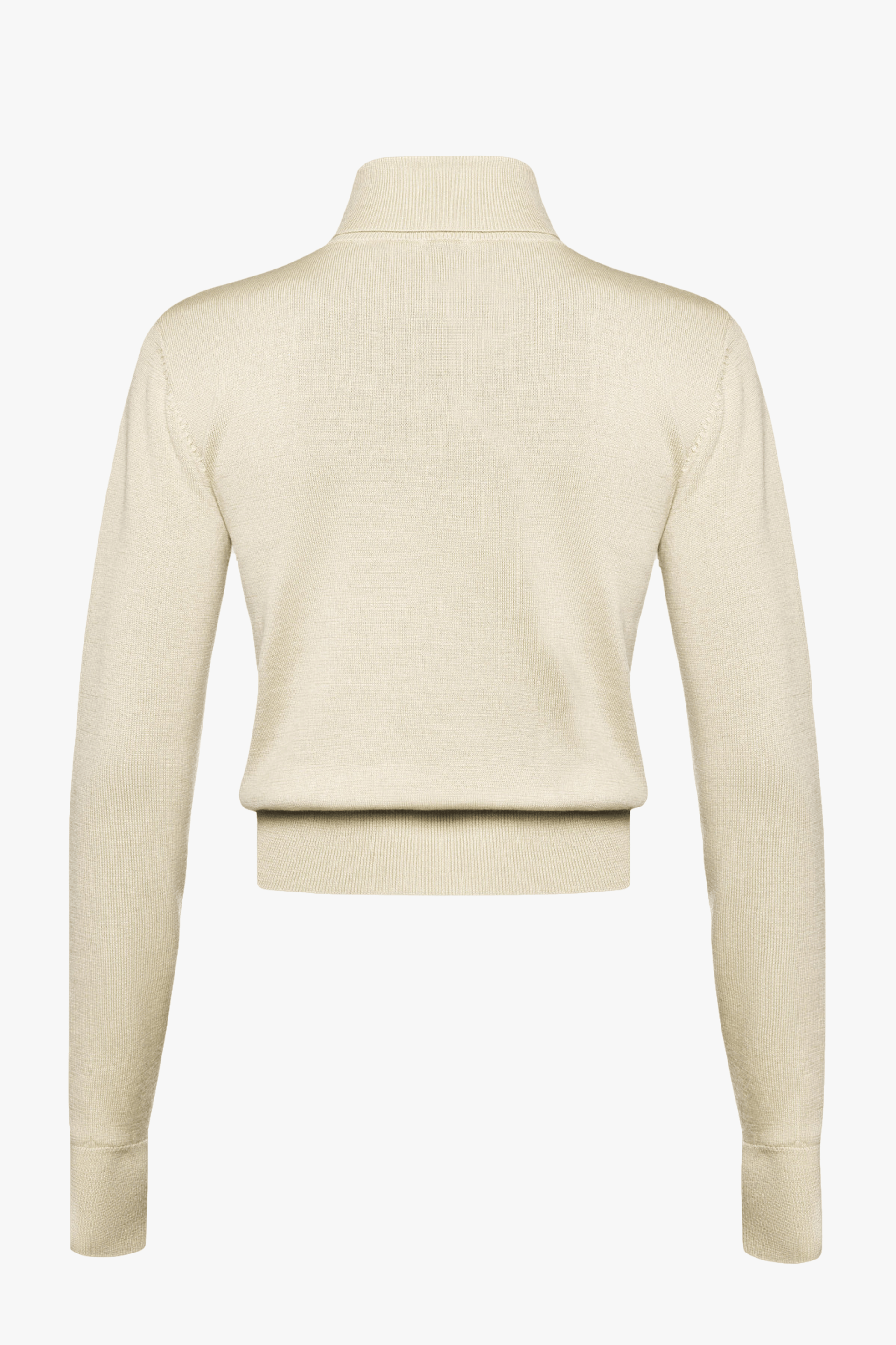 WOOL BRA TURTLENECK SWEATER made by KEBURIA