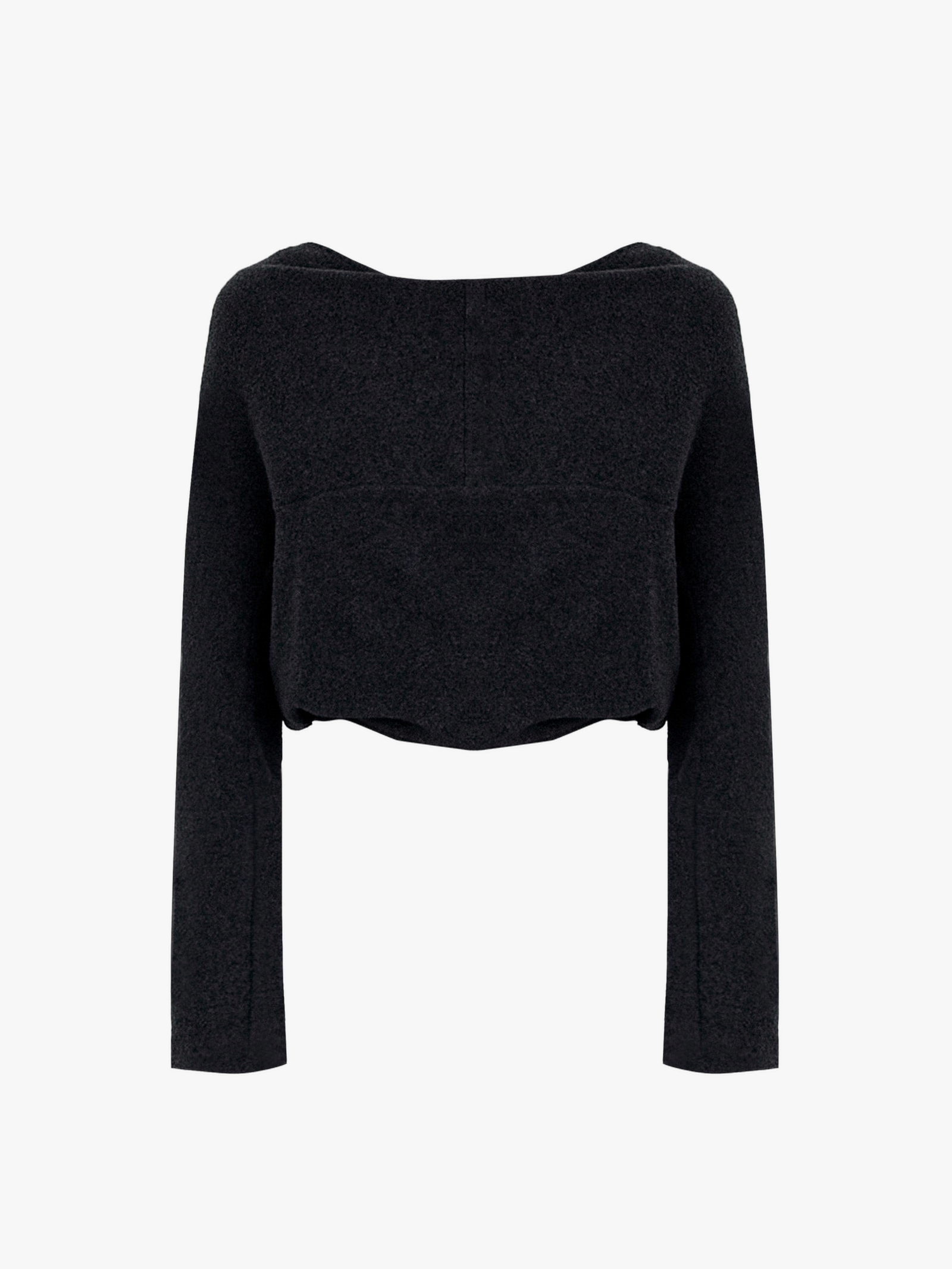 FLEECE REVERSIBLE TWISTED TOP made by YIBRI