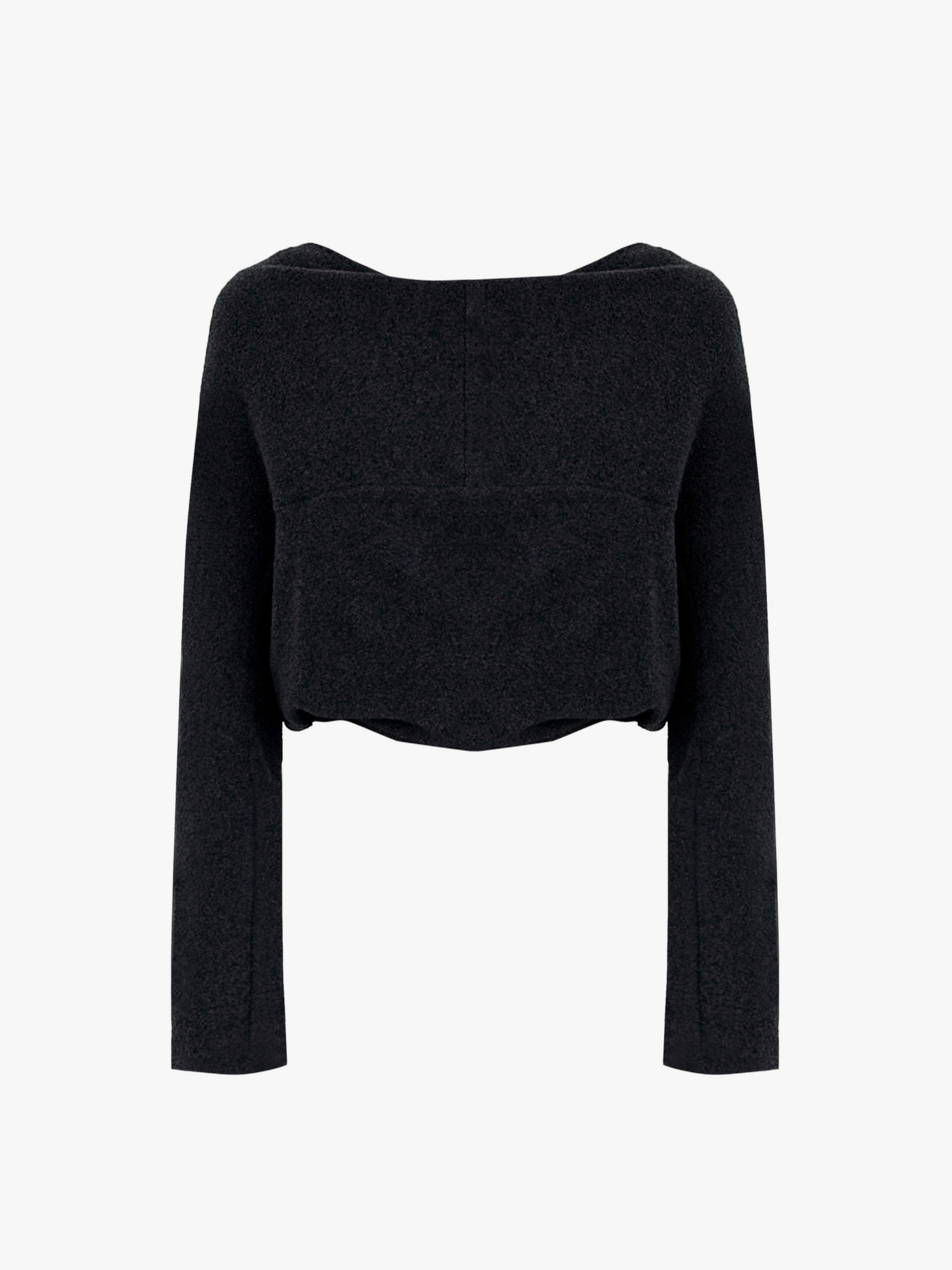 FLEECE REVERSIBLE TWISTED TOP made by YIBRI