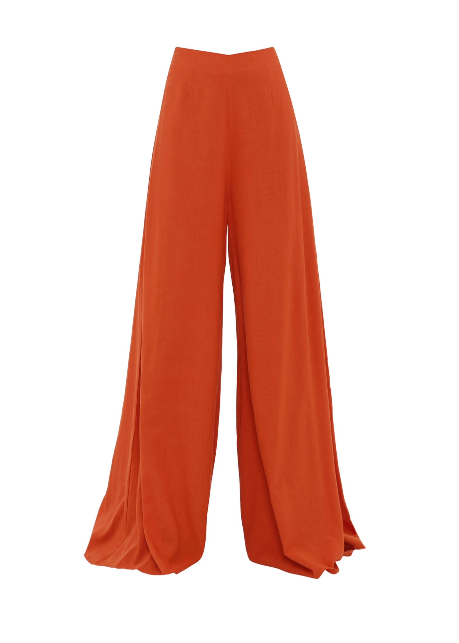 NATA PANTS - RED CORAL made by Andrea Iyamah