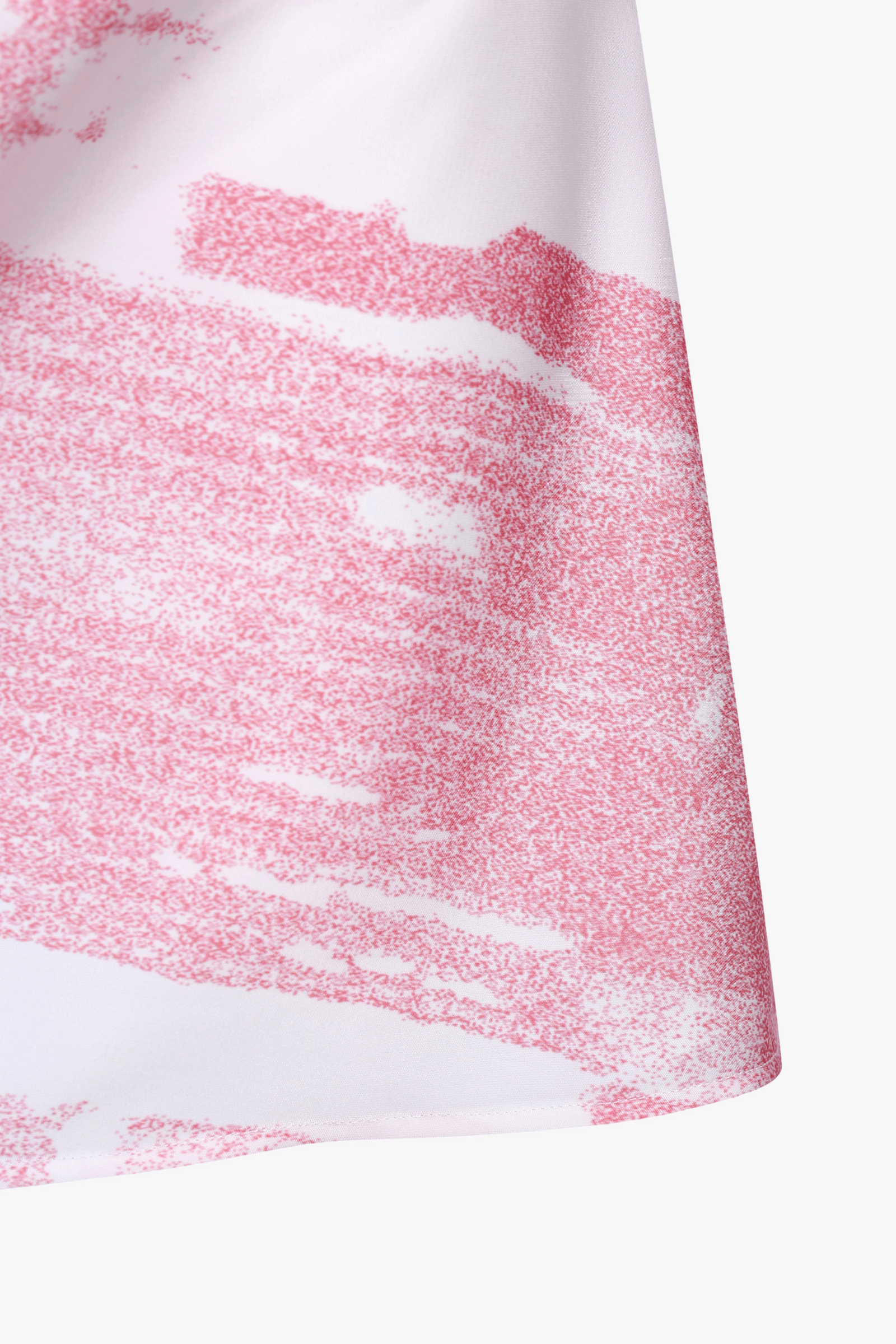 PINK WATERSCAPE DRAPED MINI DRES made by YIBRI