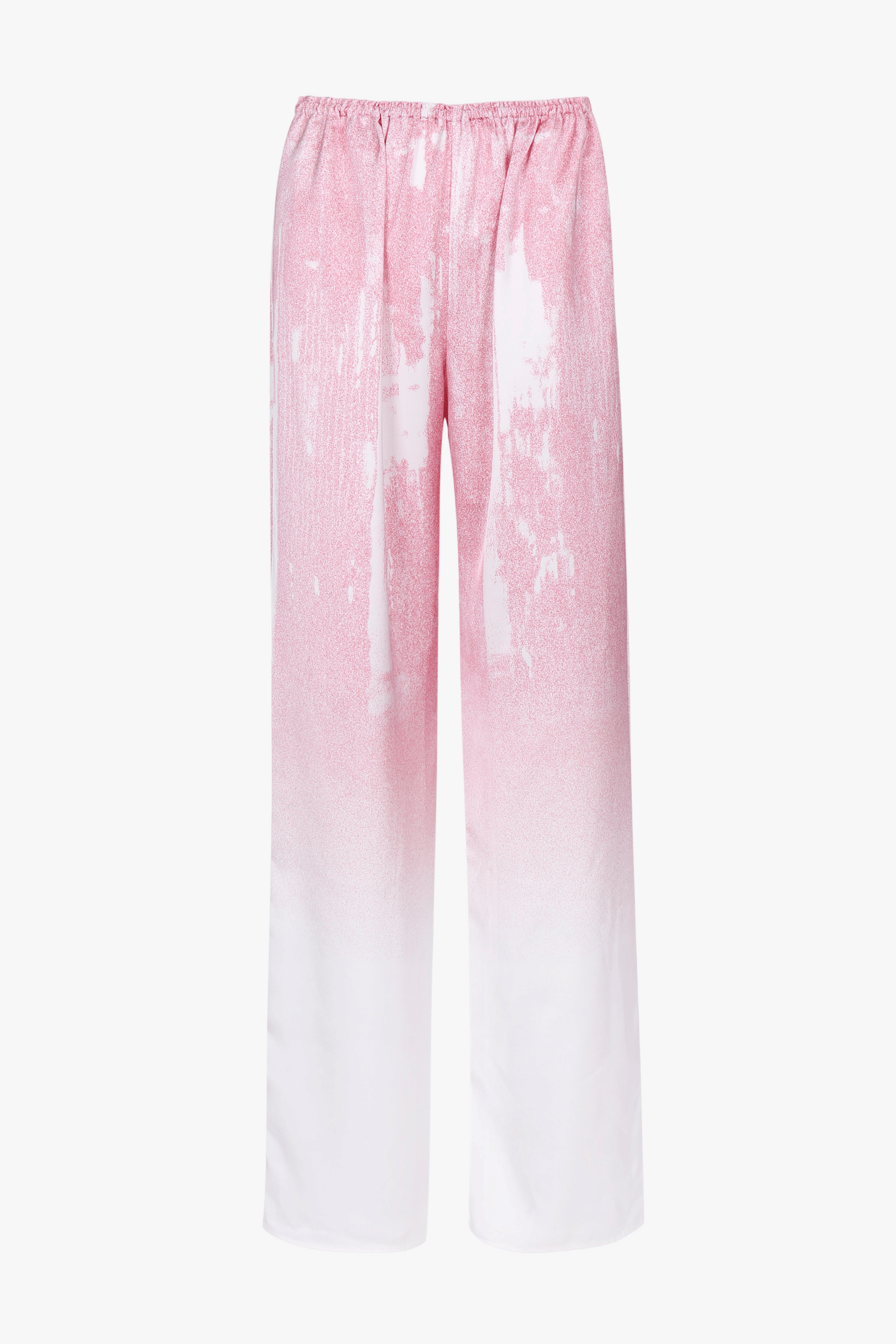 GRADIENT PRINTED WIDE TROUSERS made by YIBRI