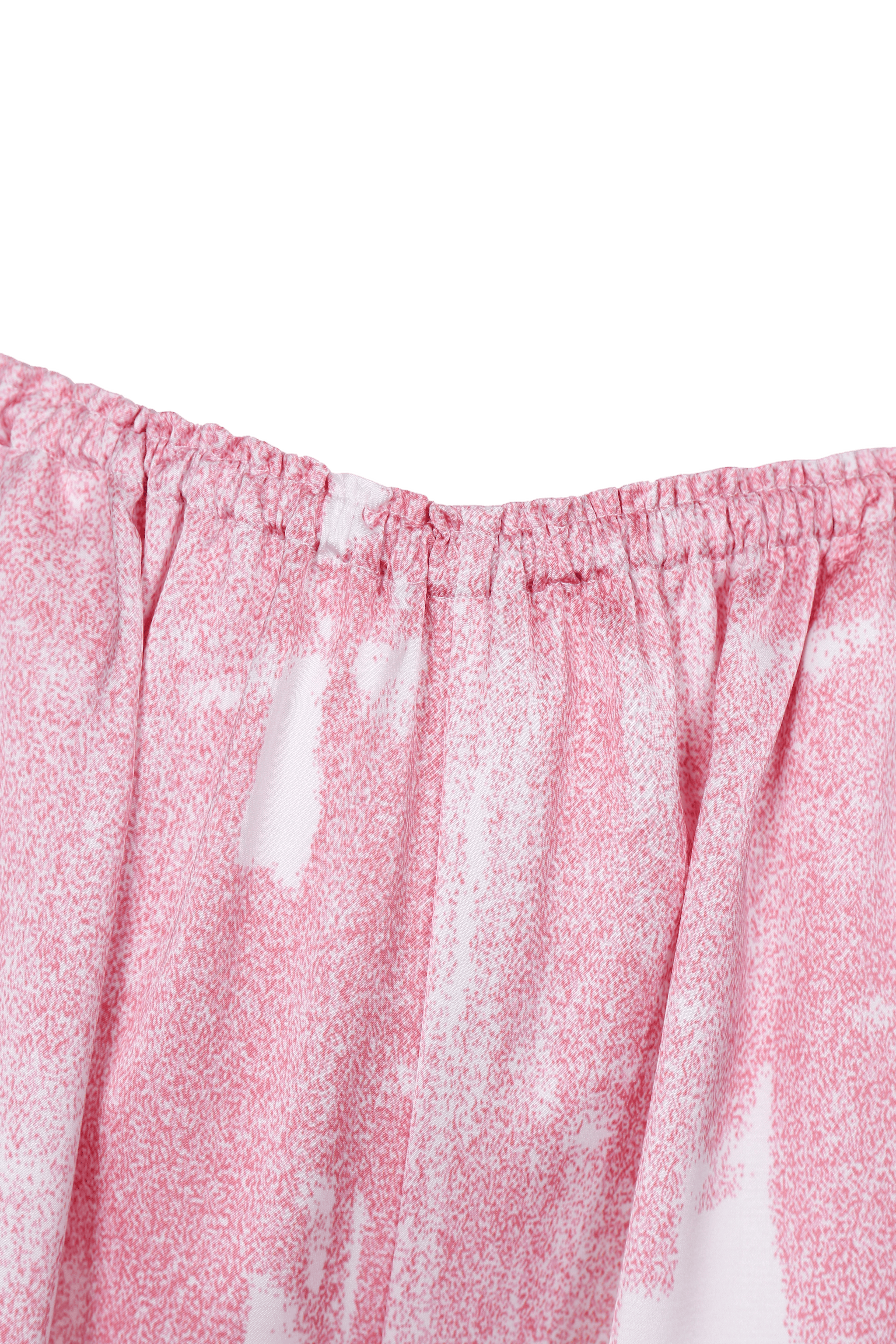 GRADIENT PRINTED WIDE TROUSERS made by YIBRI