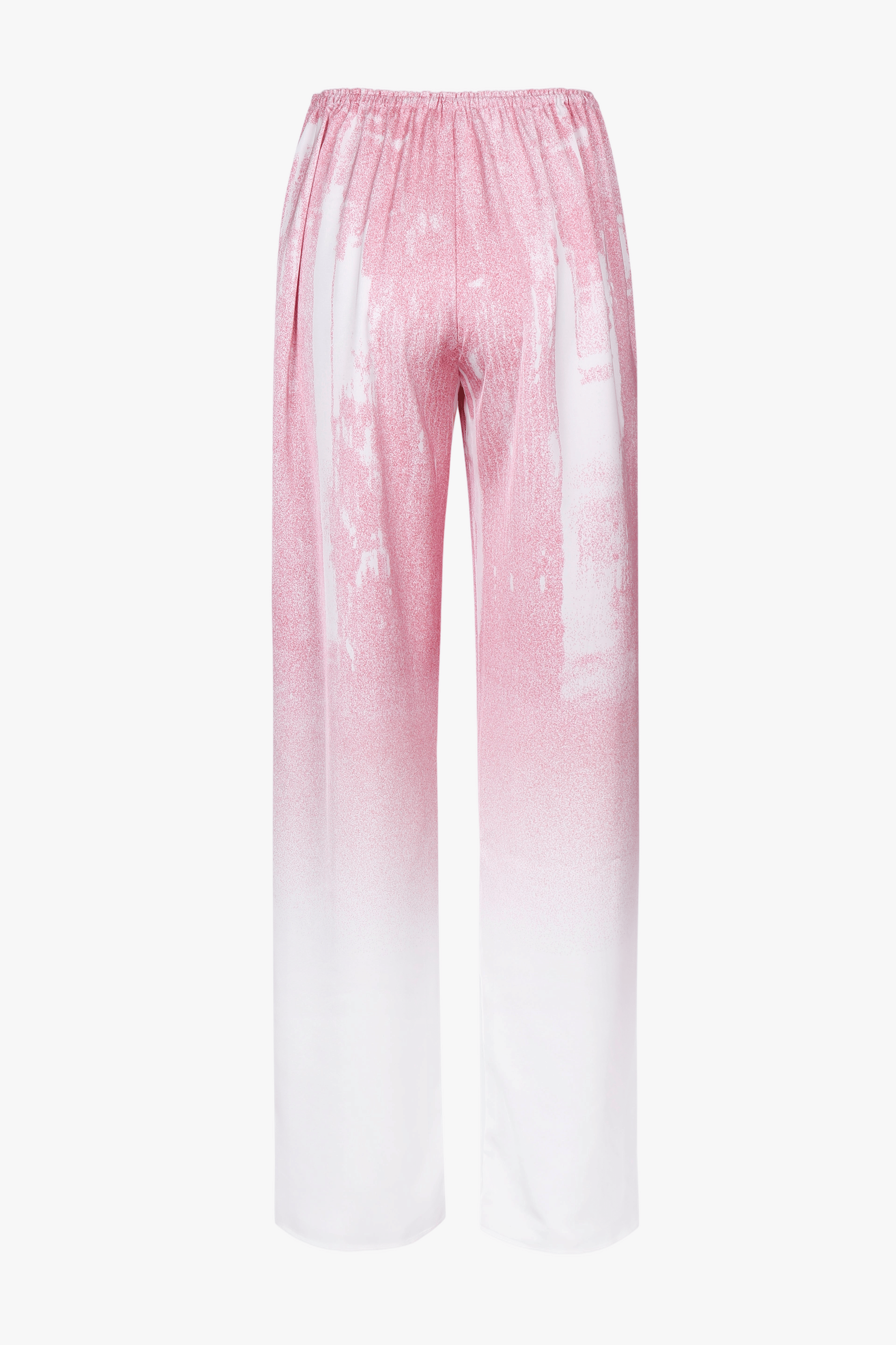 GRADIENT PRINTED WIDE TROUSERS made by YIBRI