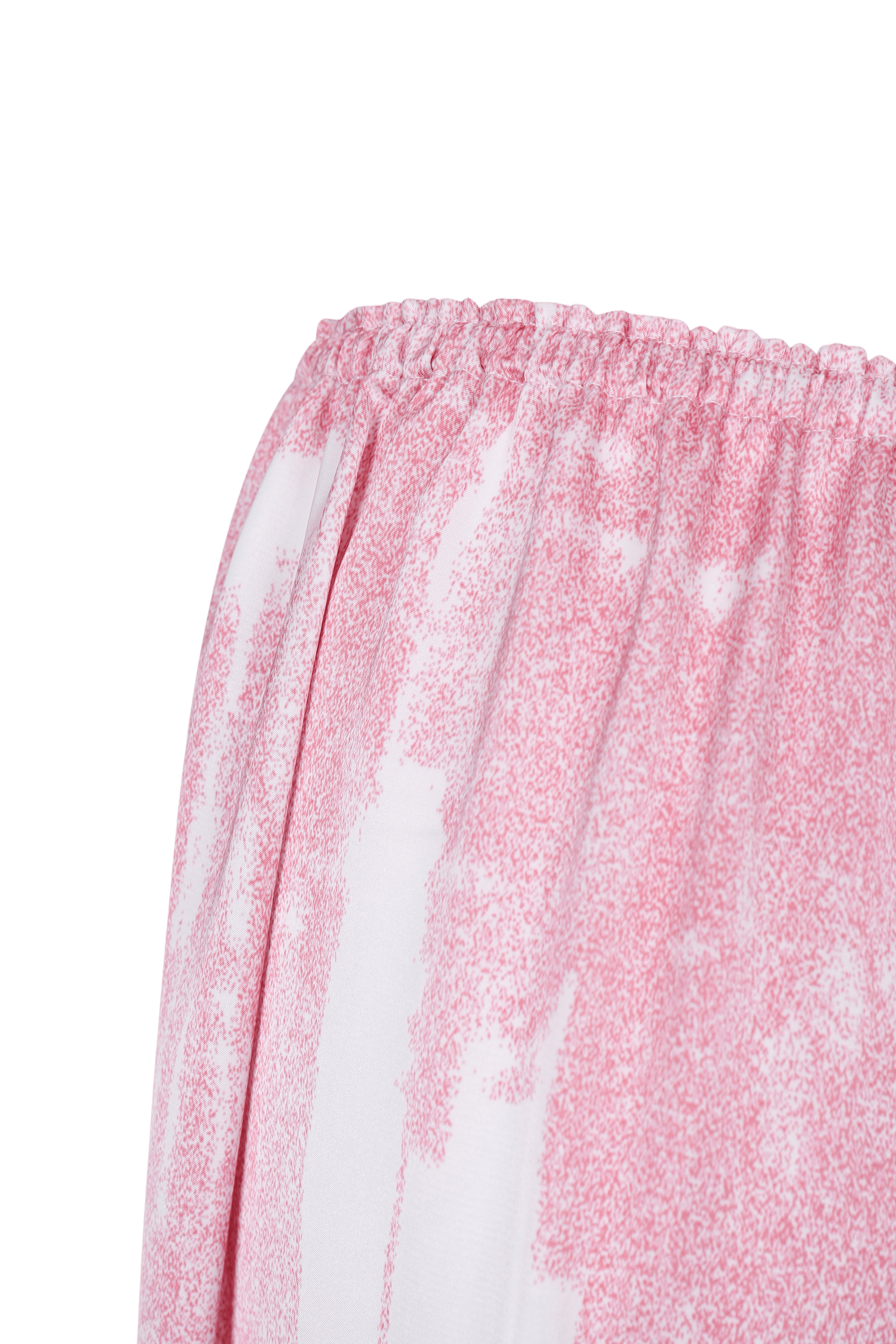 GRADIENT PRINTED WIDE TROUSERS made by YIBRI