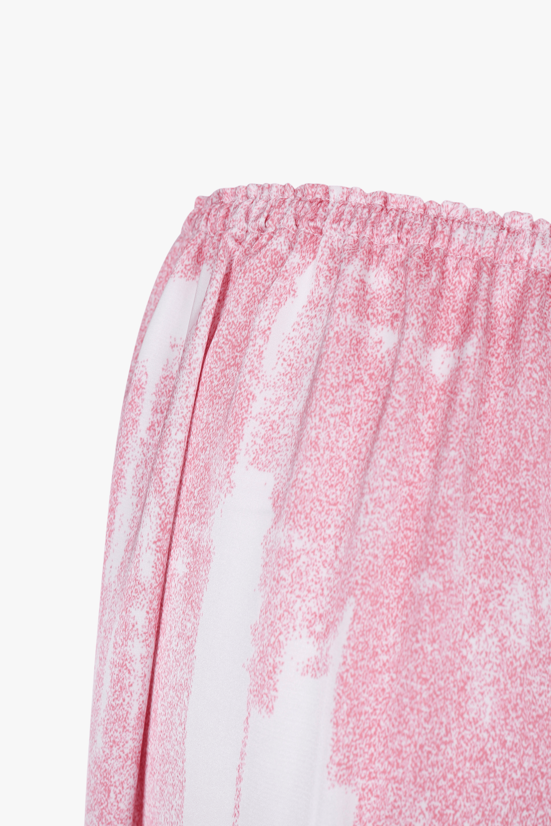 GRADIENT PRINTED WIDE TROUSERS made by YIBRI