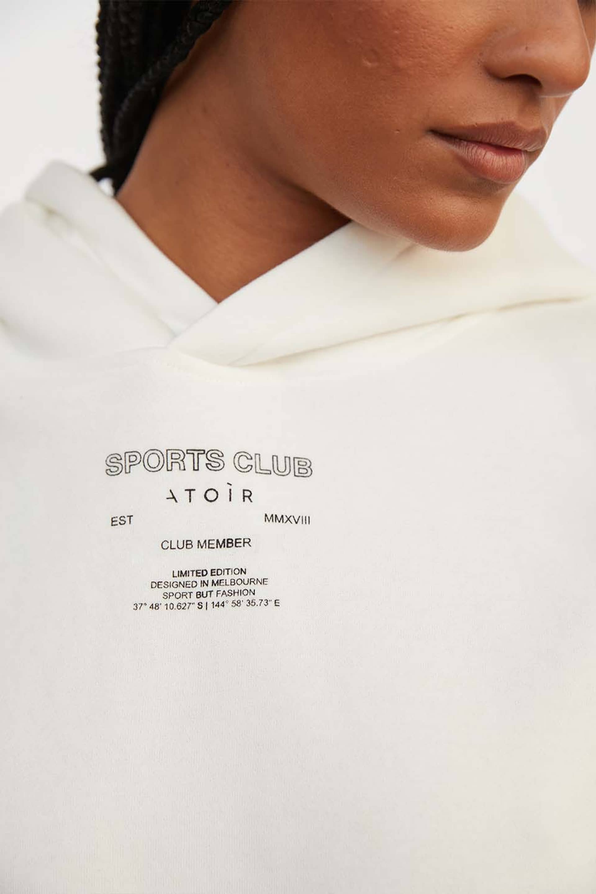 Balance Jumper in White made by Atoir