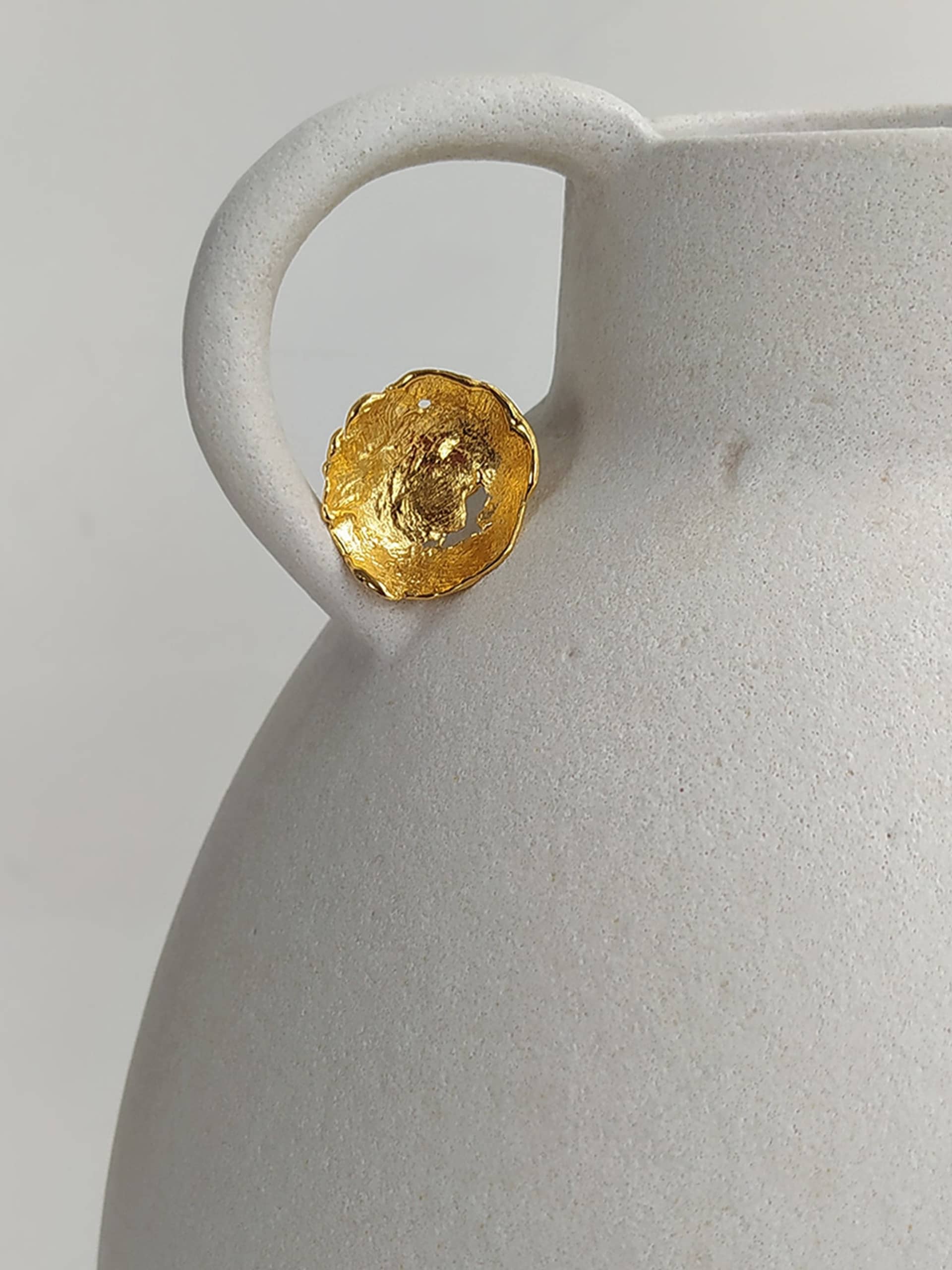 Vacation Sun Ring Gold in Gold made by Eva Remenyi