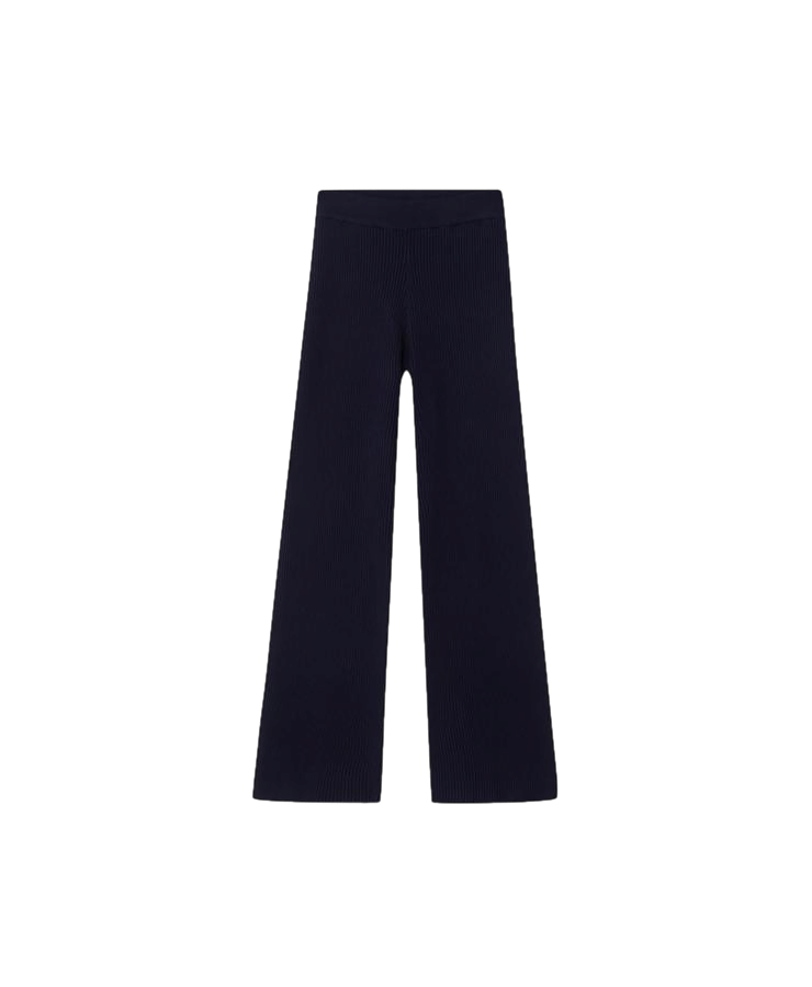 Anine Trousers in Blue made by AÉRYNE