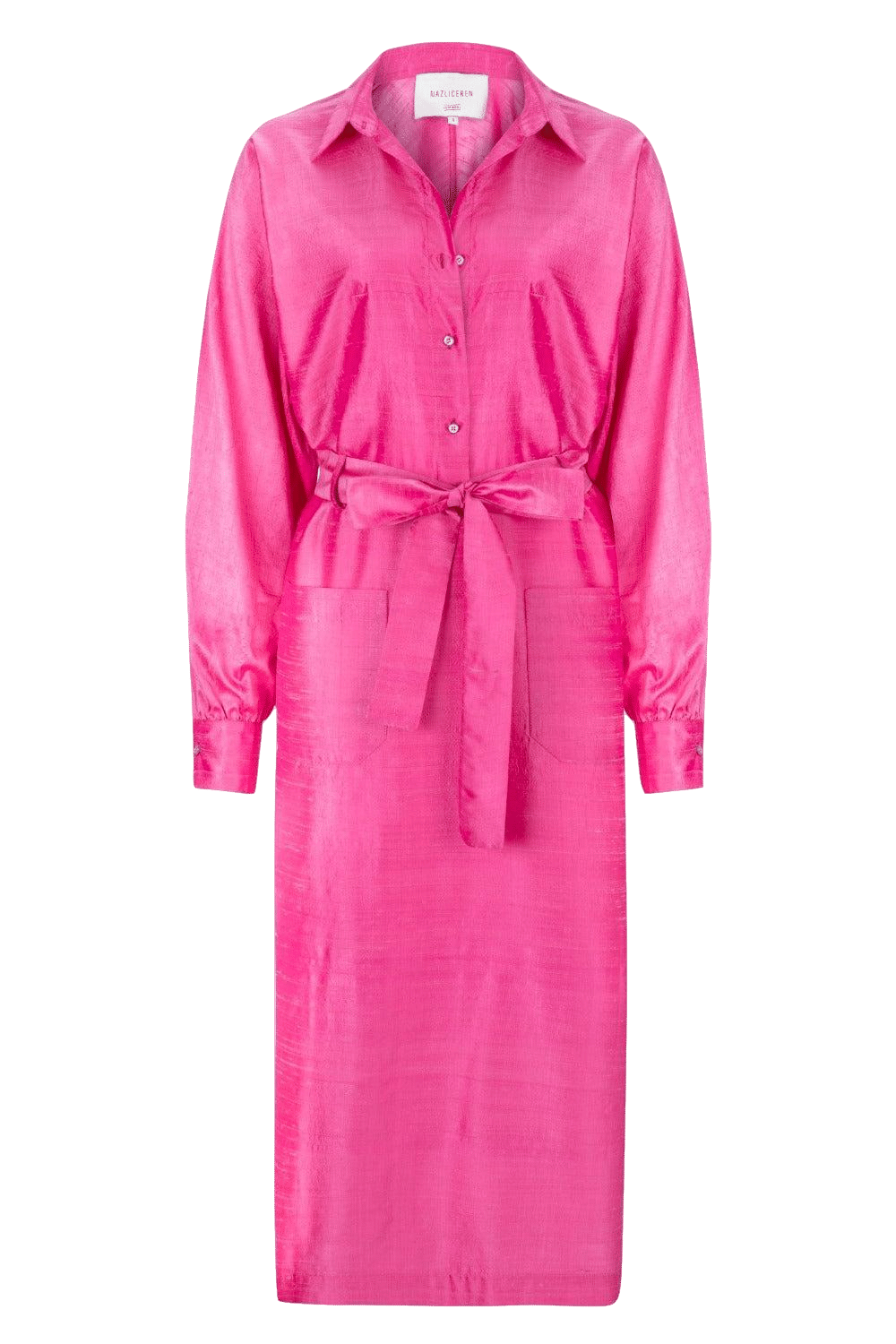 Cassin Pure Silk Shantung Shirt-Dress made by Nazli Ceren