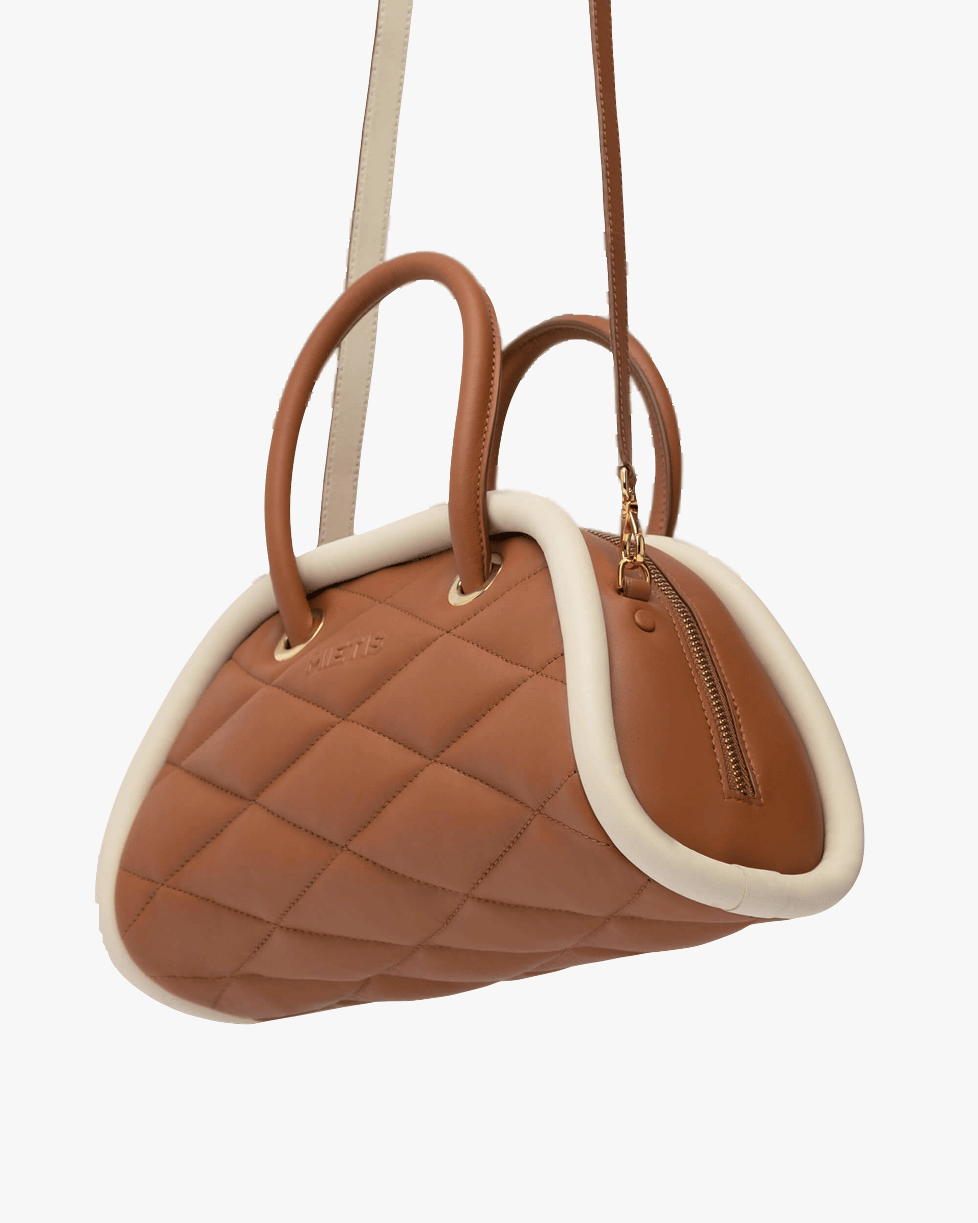 Pluto Bag Tan made by Mietis