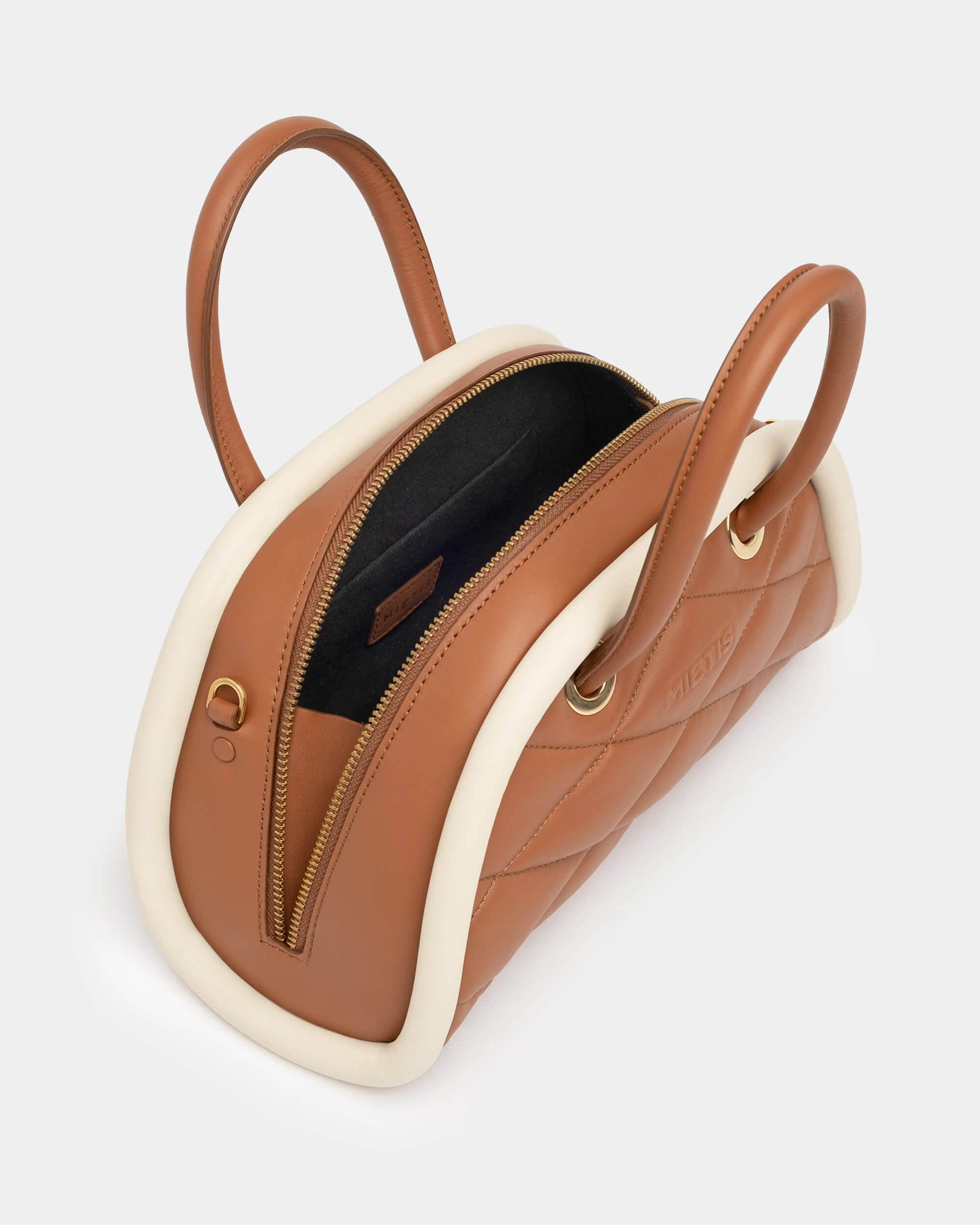 Pluto Bag Tan made by Mietis