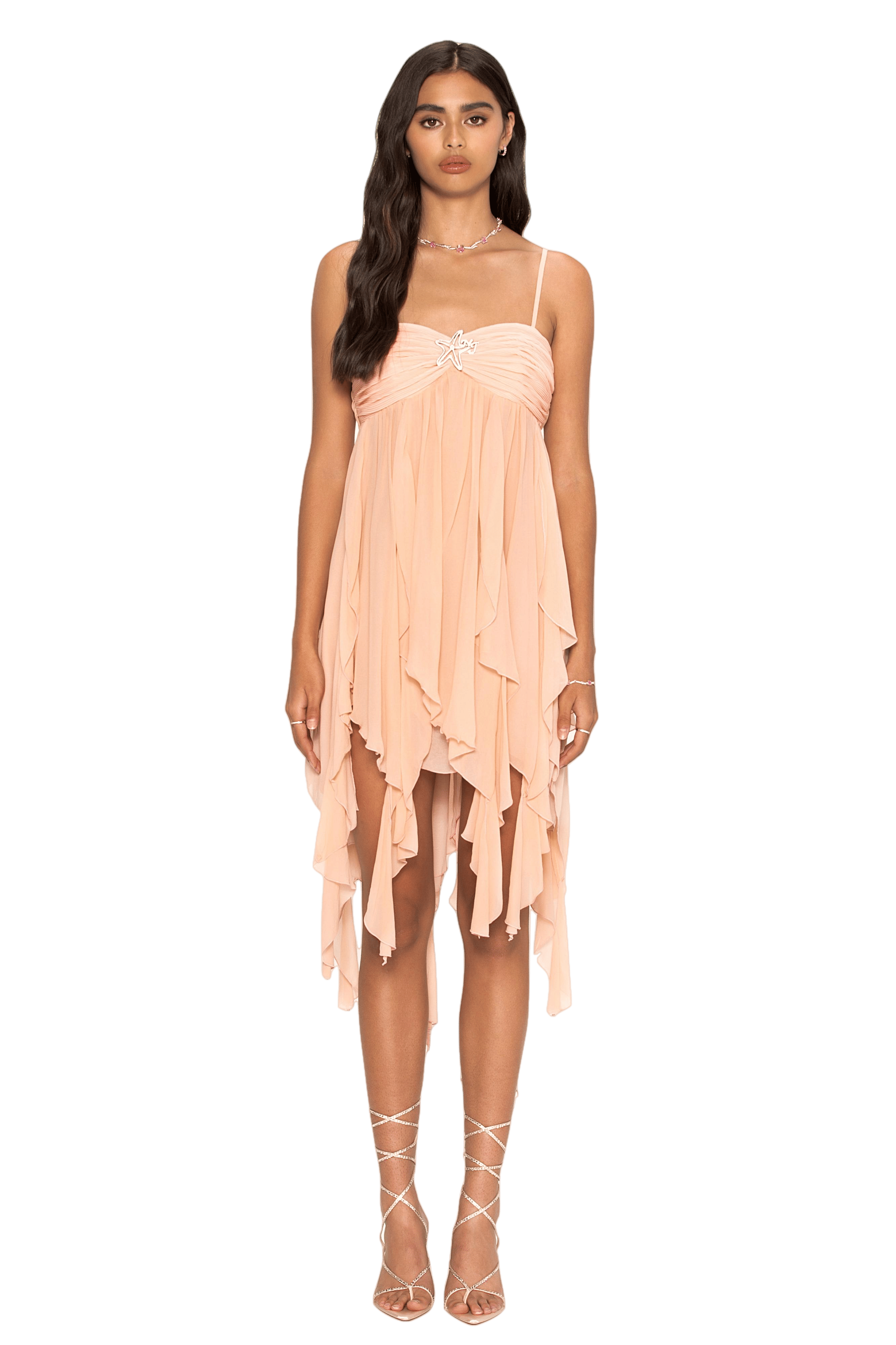 Stella Chiffon Dress made by Nana Jacqueline