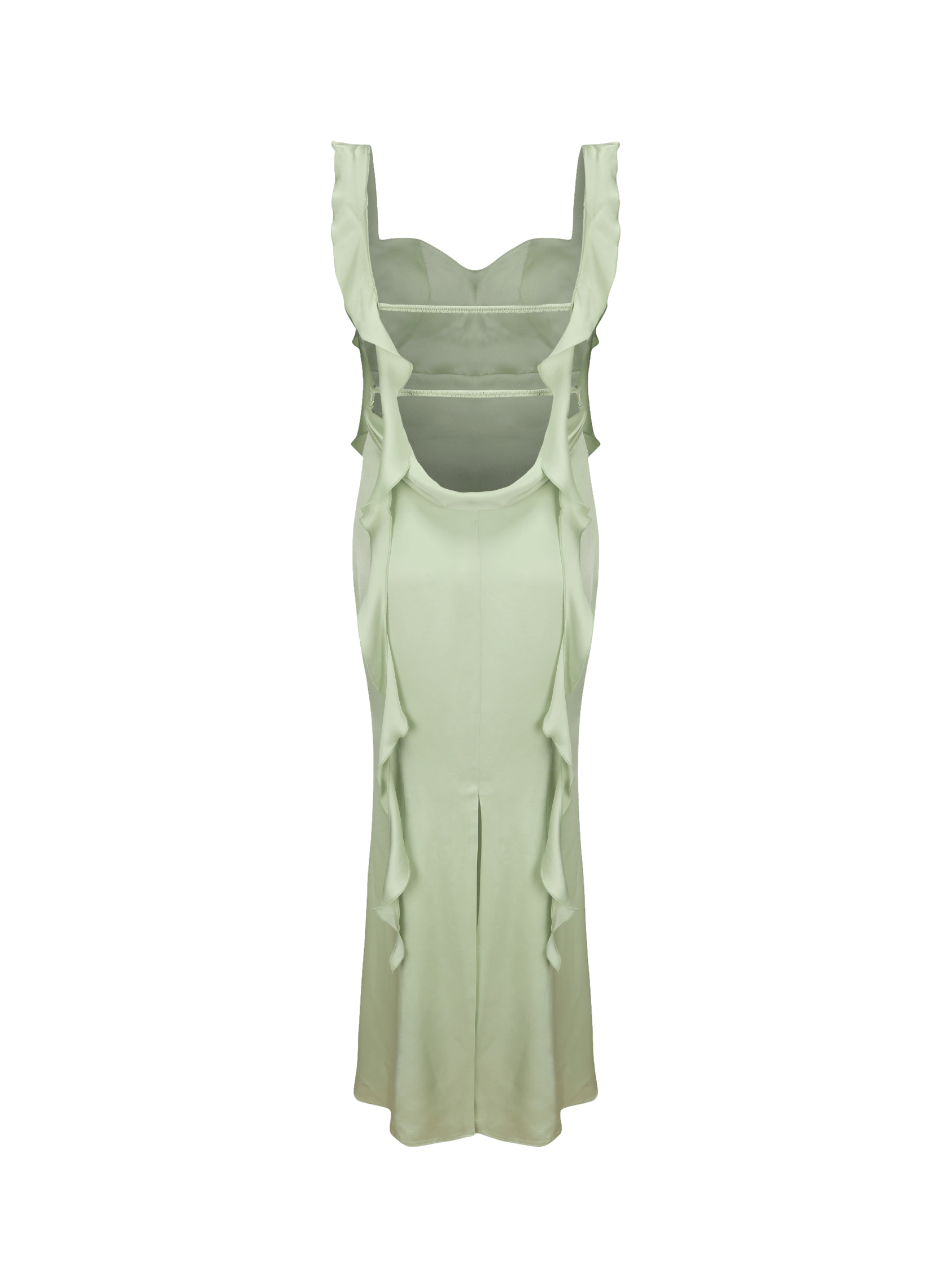 Caroline Dress (Green) in Green made by Nana Jacqueline