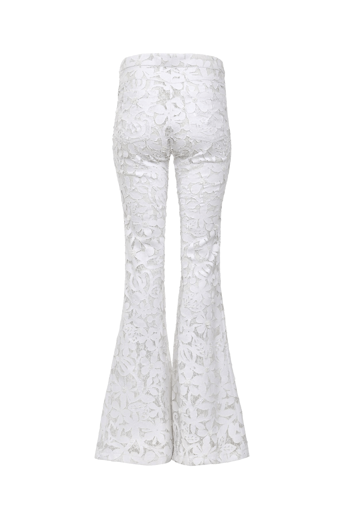 Crete Lace Denim Pants made by Francesca Miranda