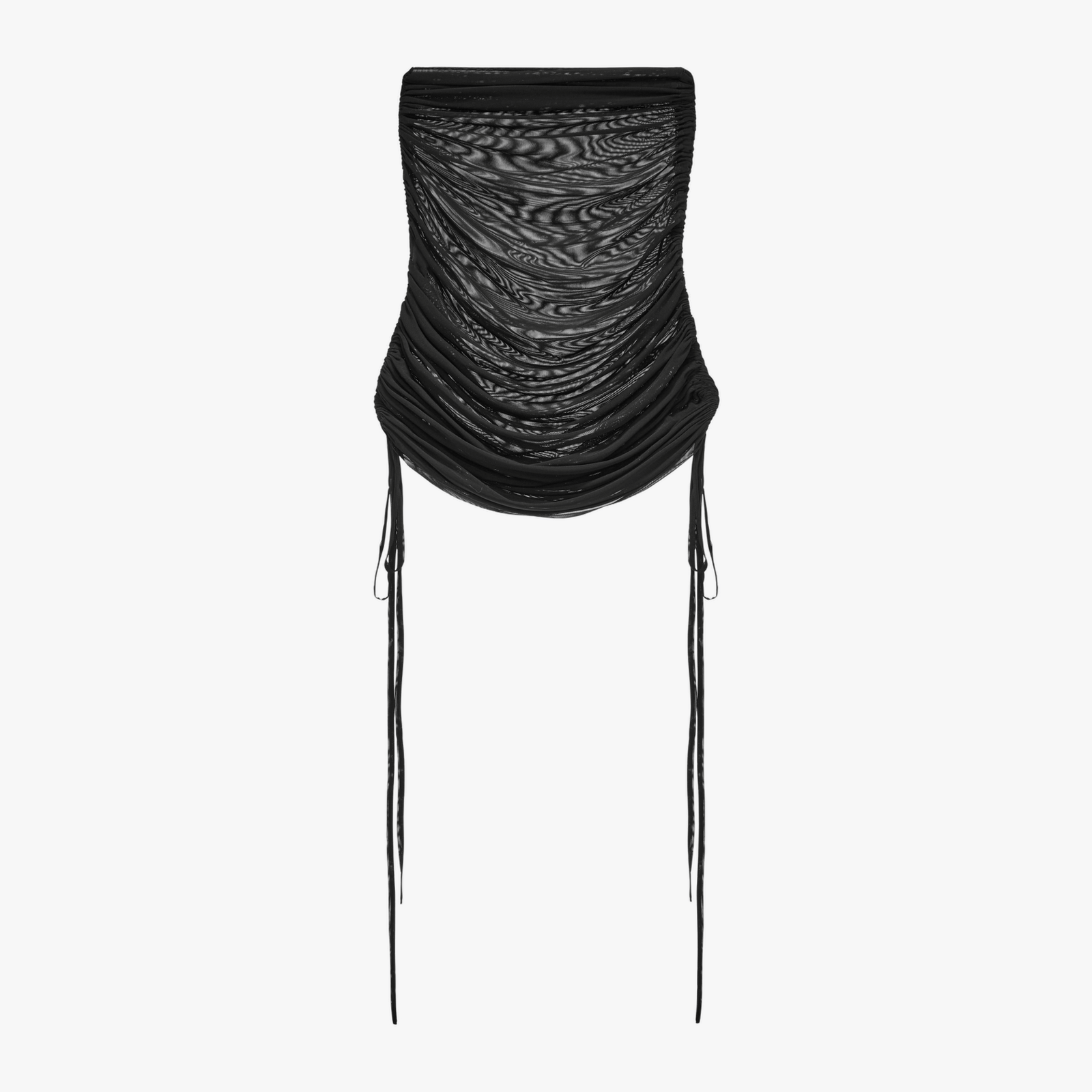 Transparent Skirt With Adjustable Length made by YAVORSKA