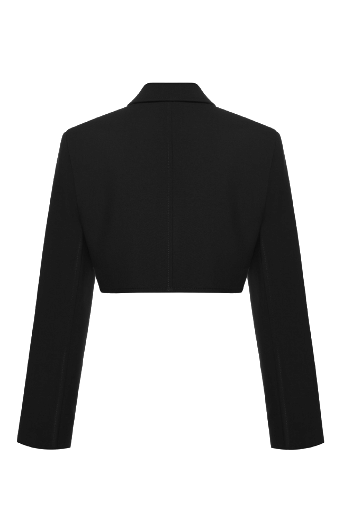 BUTTON EMBELLISHED CROPPED JACKET made by KEBURIA