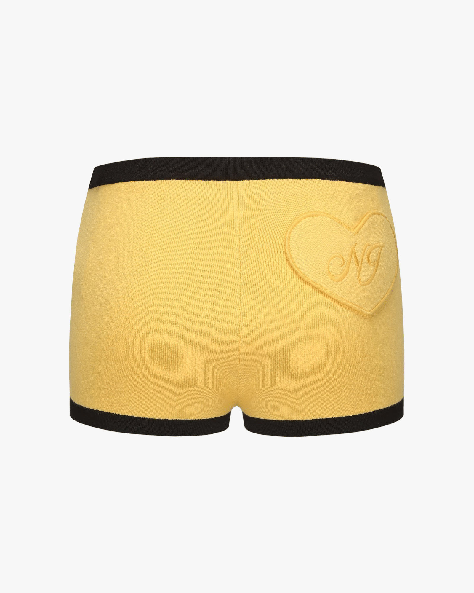 Eliza Knit Shorts (Yellow) made by Nana Jacqueline