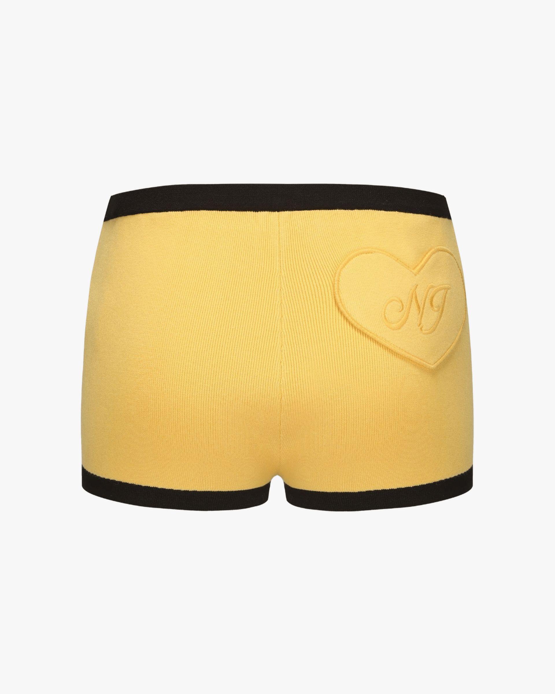 Eliza Knit Shorts (Yellow) made by Nana Jacqueline