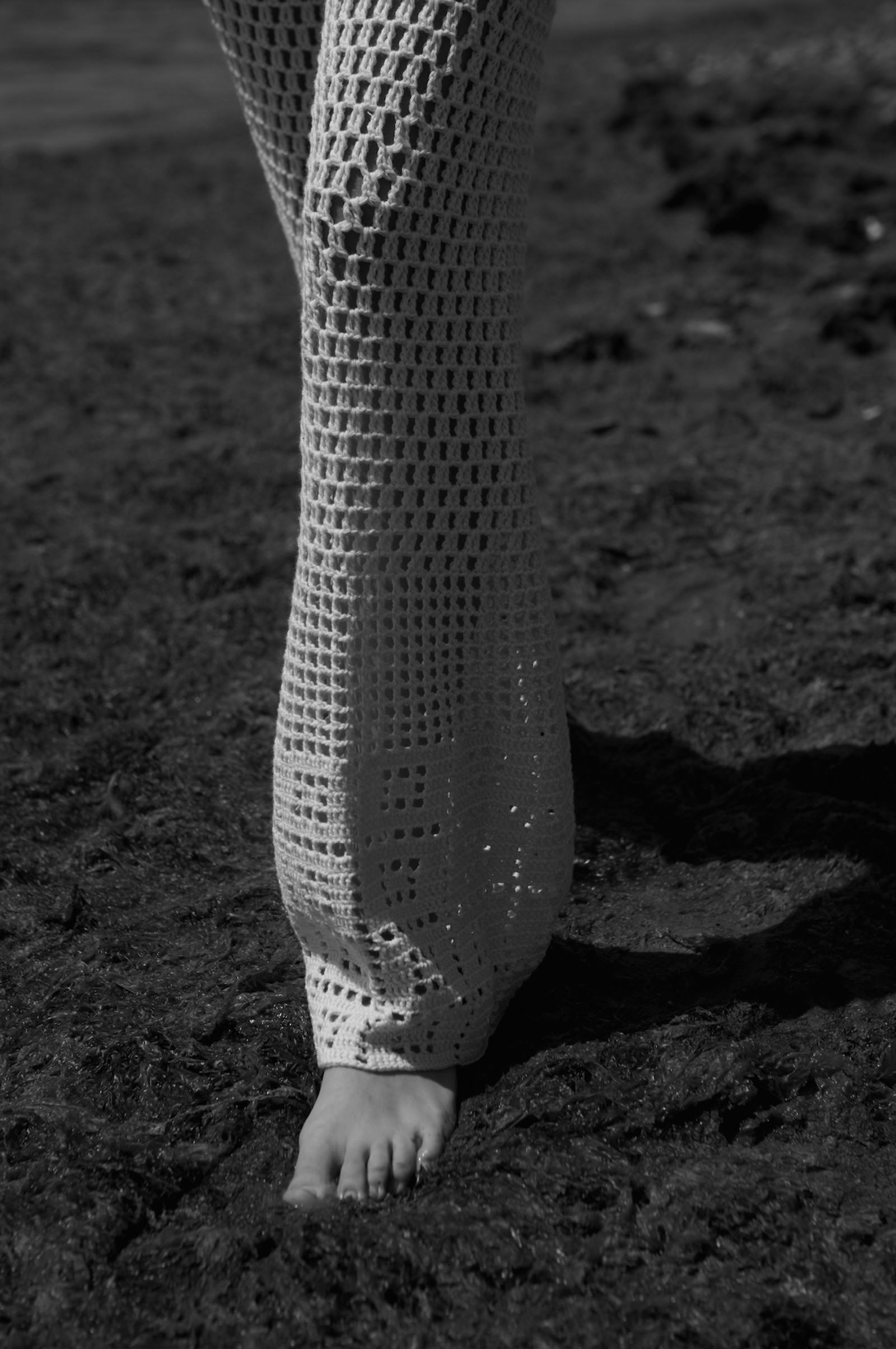 Pájara Pant - Organic White in White made by Peregrina