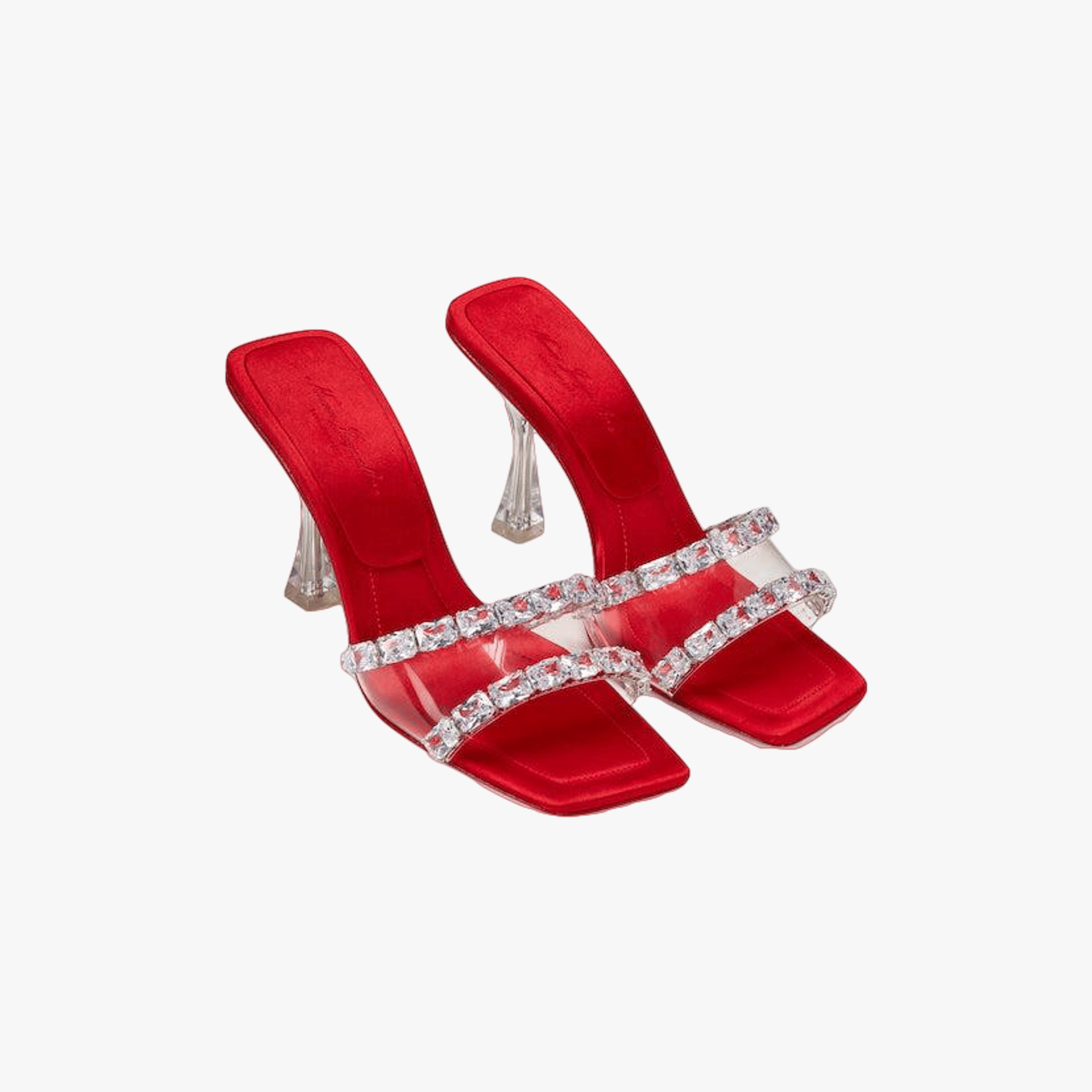 Red Bellah Sandals (Final Sale) in Red made by Nana Jacqueline