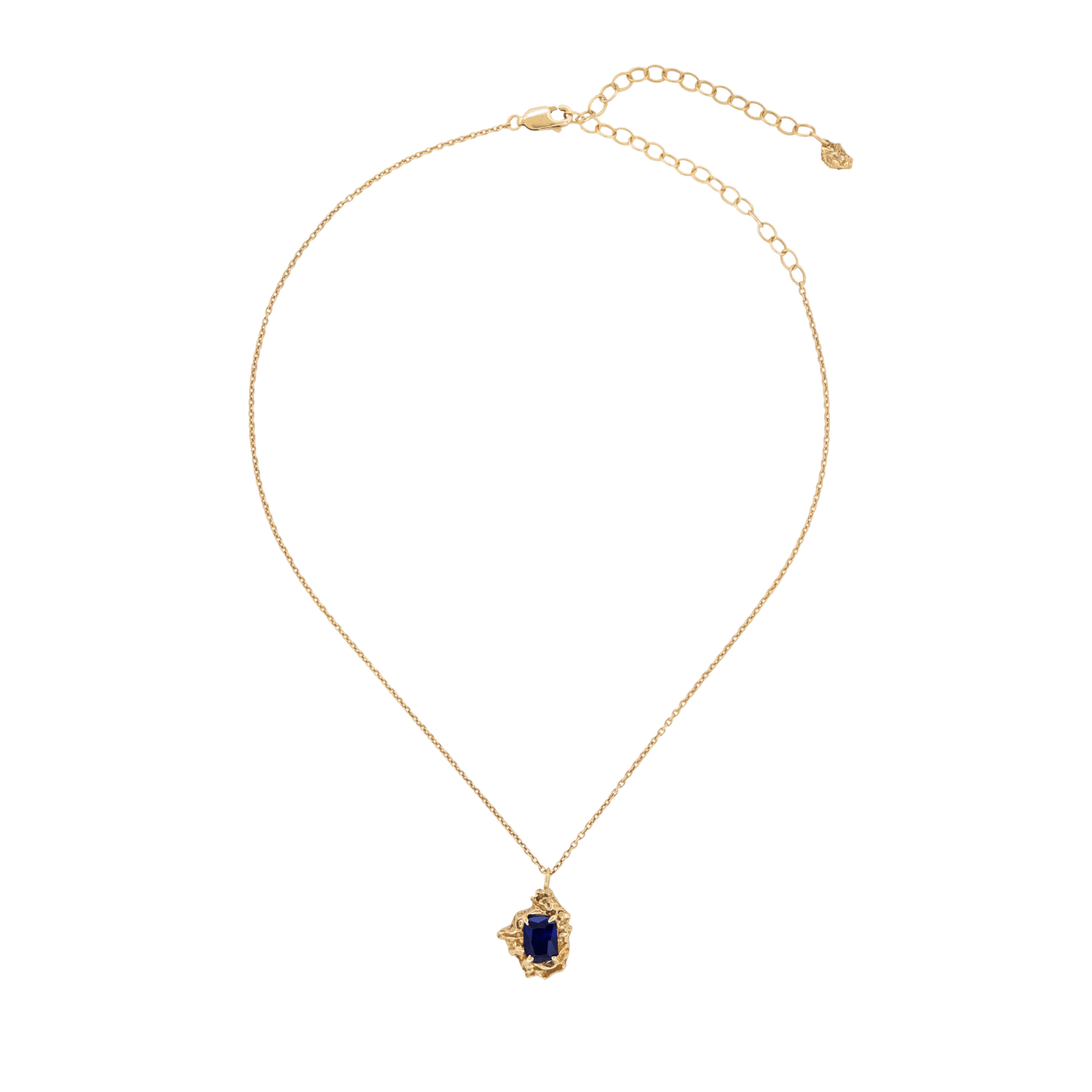 Leana Sapphire Necklace made by Loveness Lee